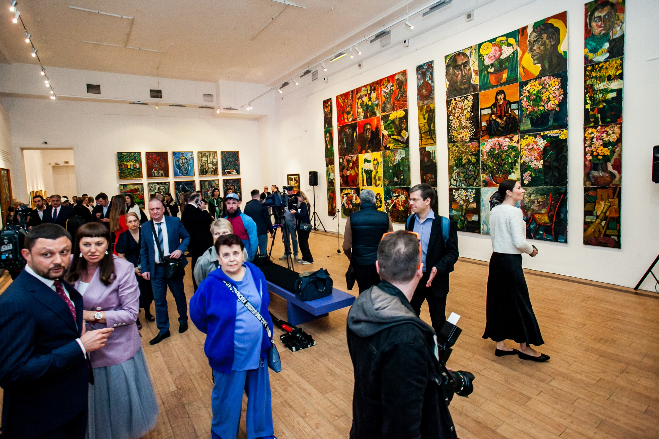 Открытие выставки Зураба Церетели. Art photographer Nino