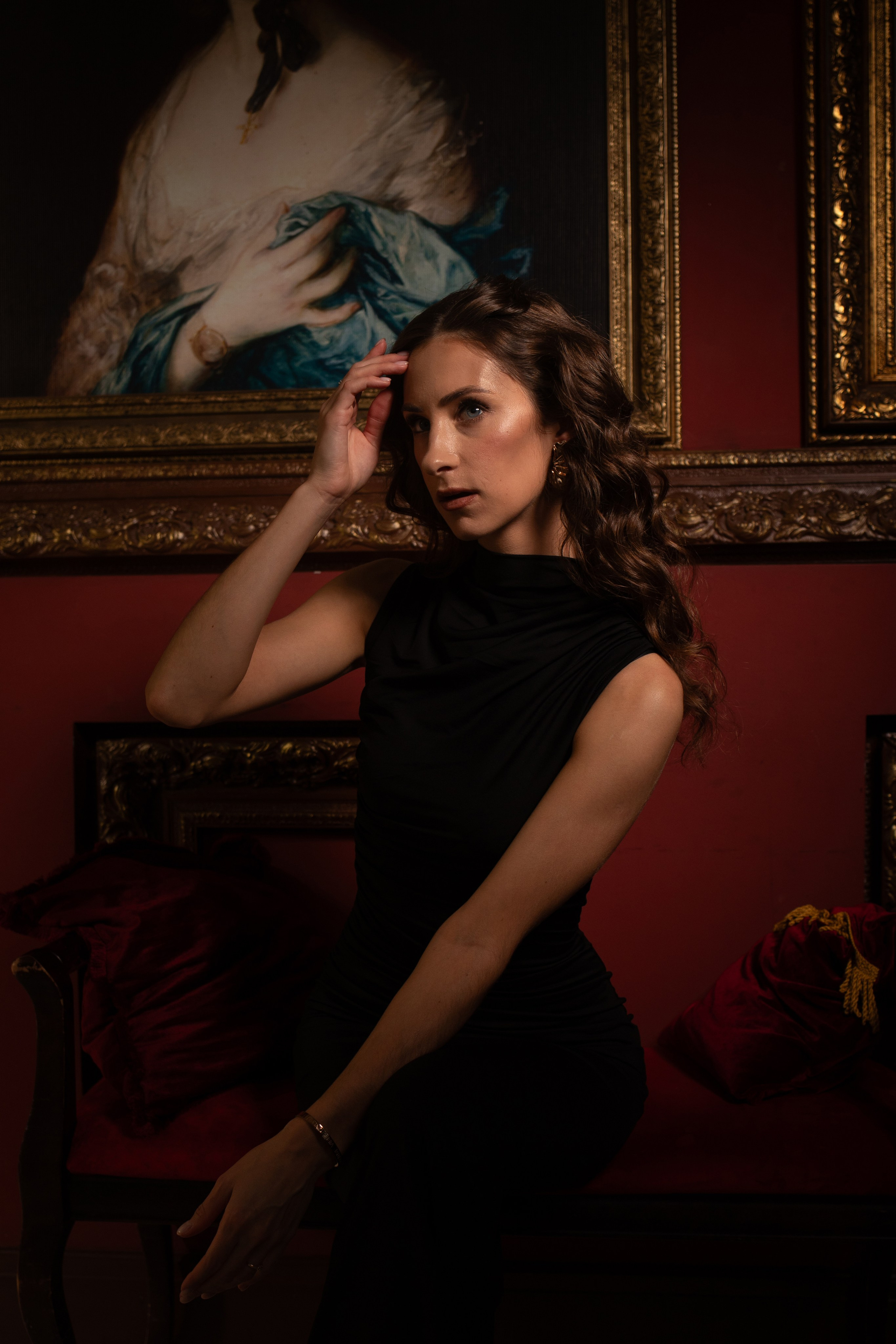 Женские портреты в студии. Фотограф Санкт-Петербург Всеволожск Мария Наскидашвили