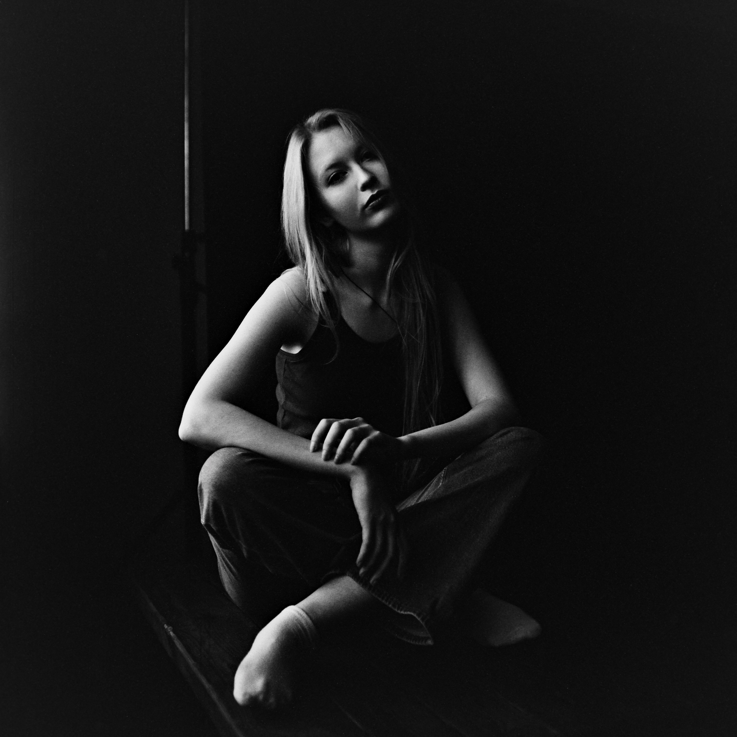 Студийная фотосессия для девушки