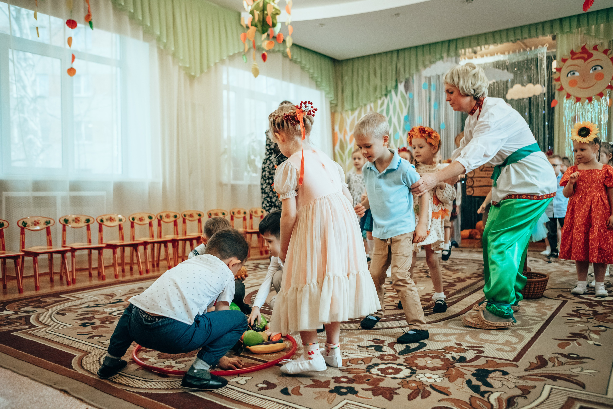 Утренник «Праздник осени». Семейный и детский фотограф в г. Новосибирске Макеева Анастасия