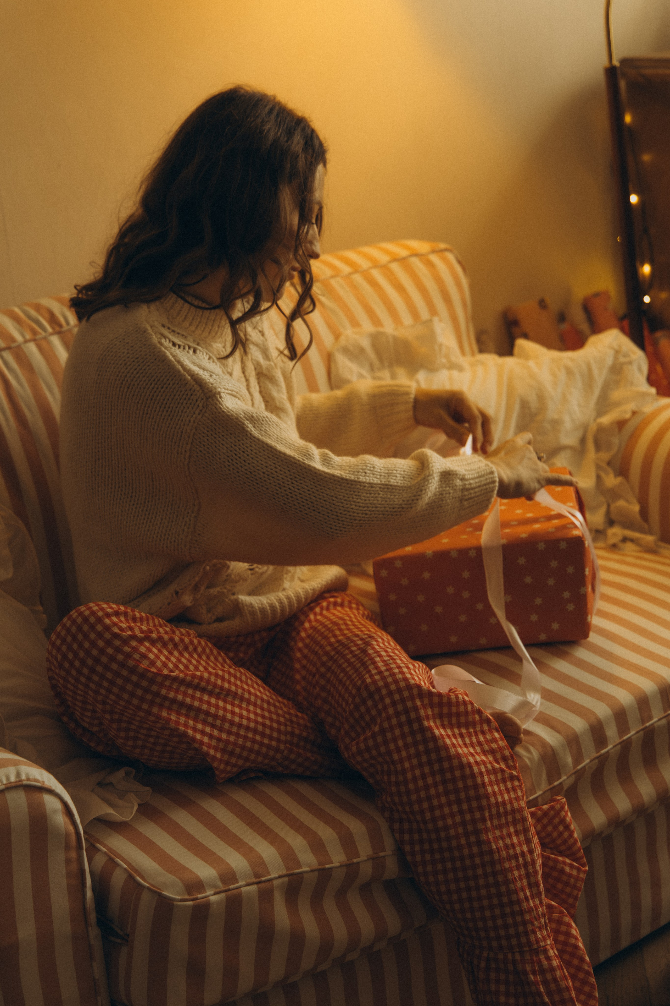 Теплая новогодняя история. Семейный фотограф в Москве Лоншакова Кристина