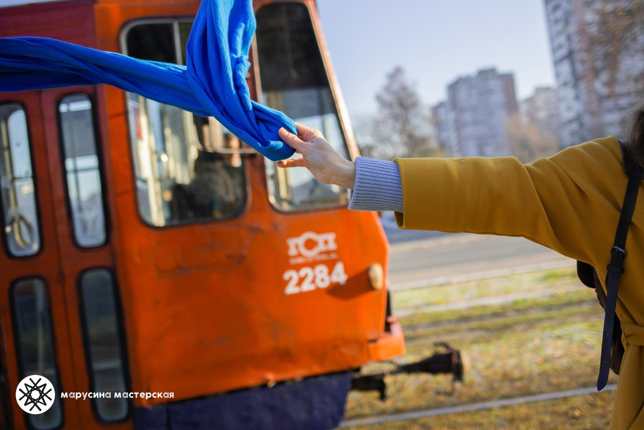 Творческая фотография, снятая в рамках зимней творческой практики, автор — Ольга Виноградова