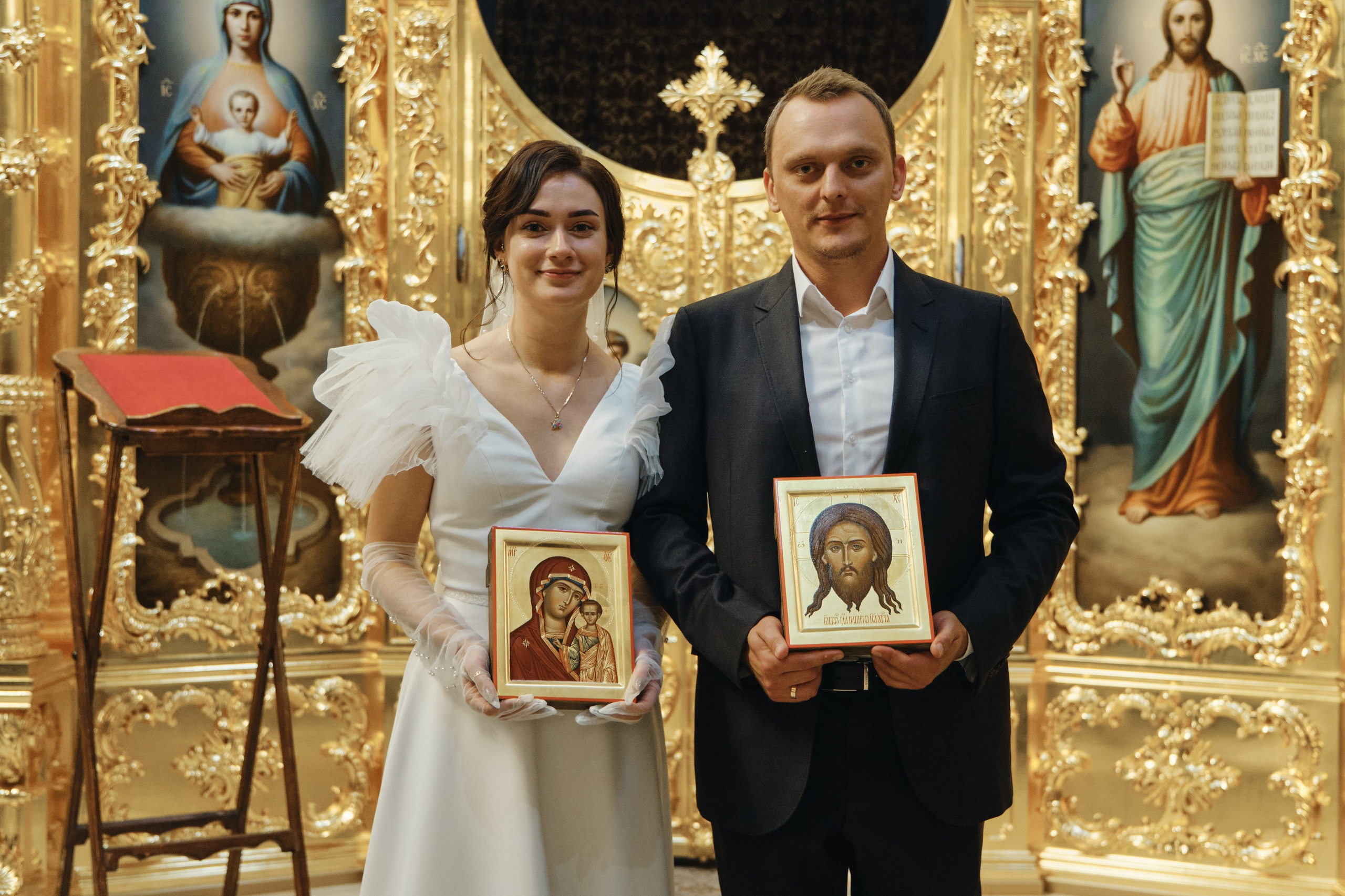 Венчание Александра и Марии. Свадебный фотограф в Москве и Подмосковье Виктор Одинцов