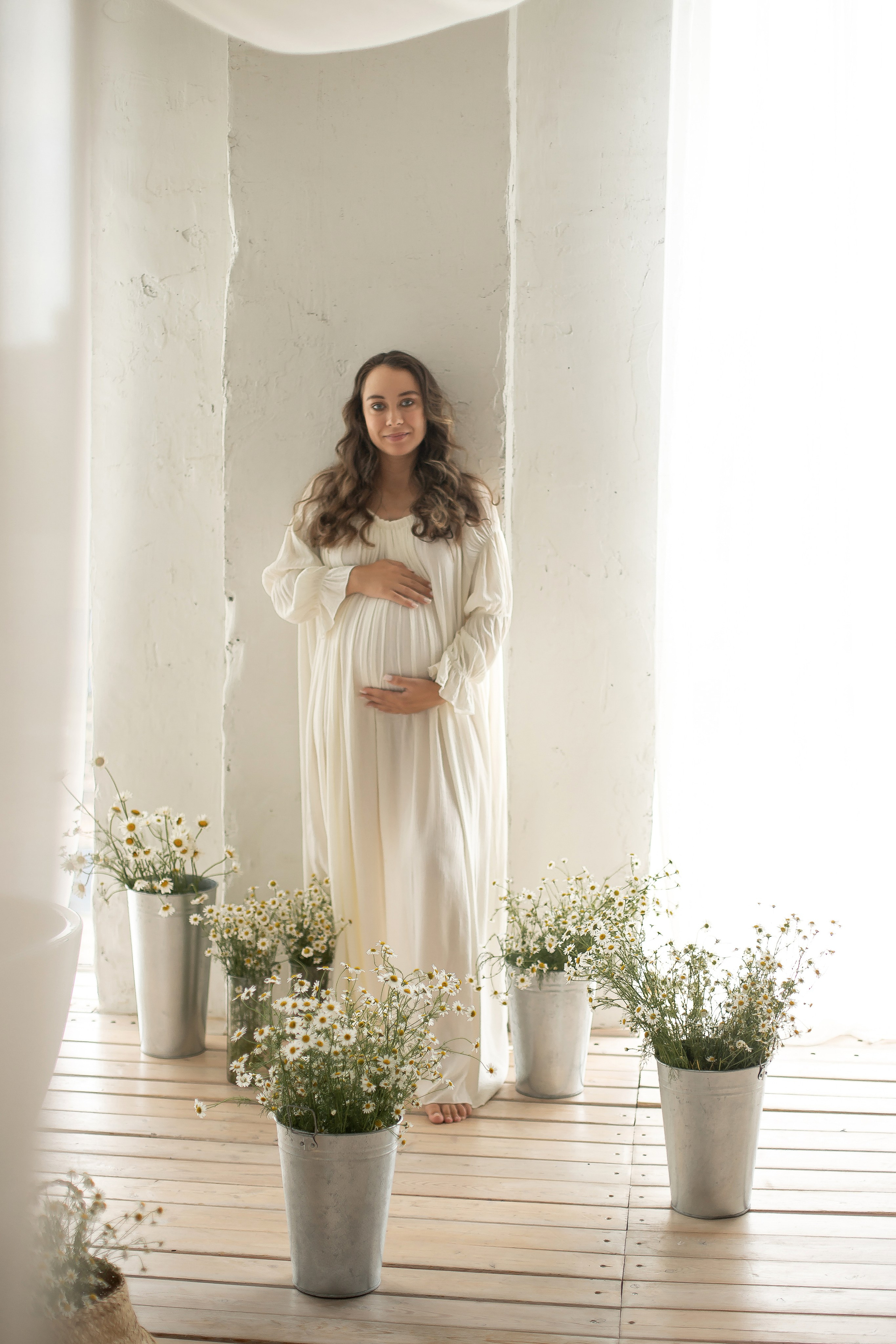 Ксения и ромашки. Семейный и детский фотограф в Красноярске Анна Маюрова