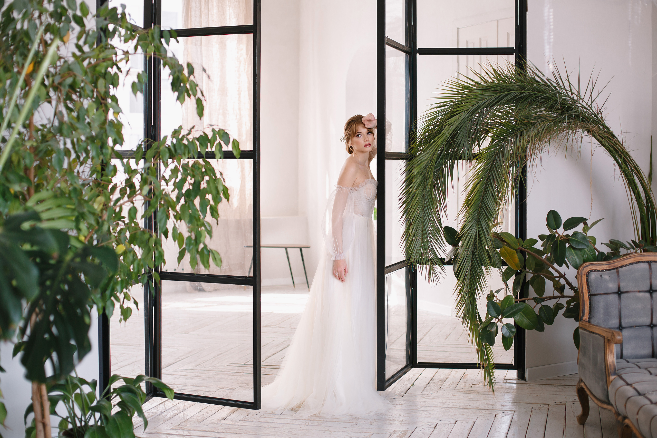 Фотосессия невесты в студии. Свадебный фотограф в Самаре Катерина Мостовая