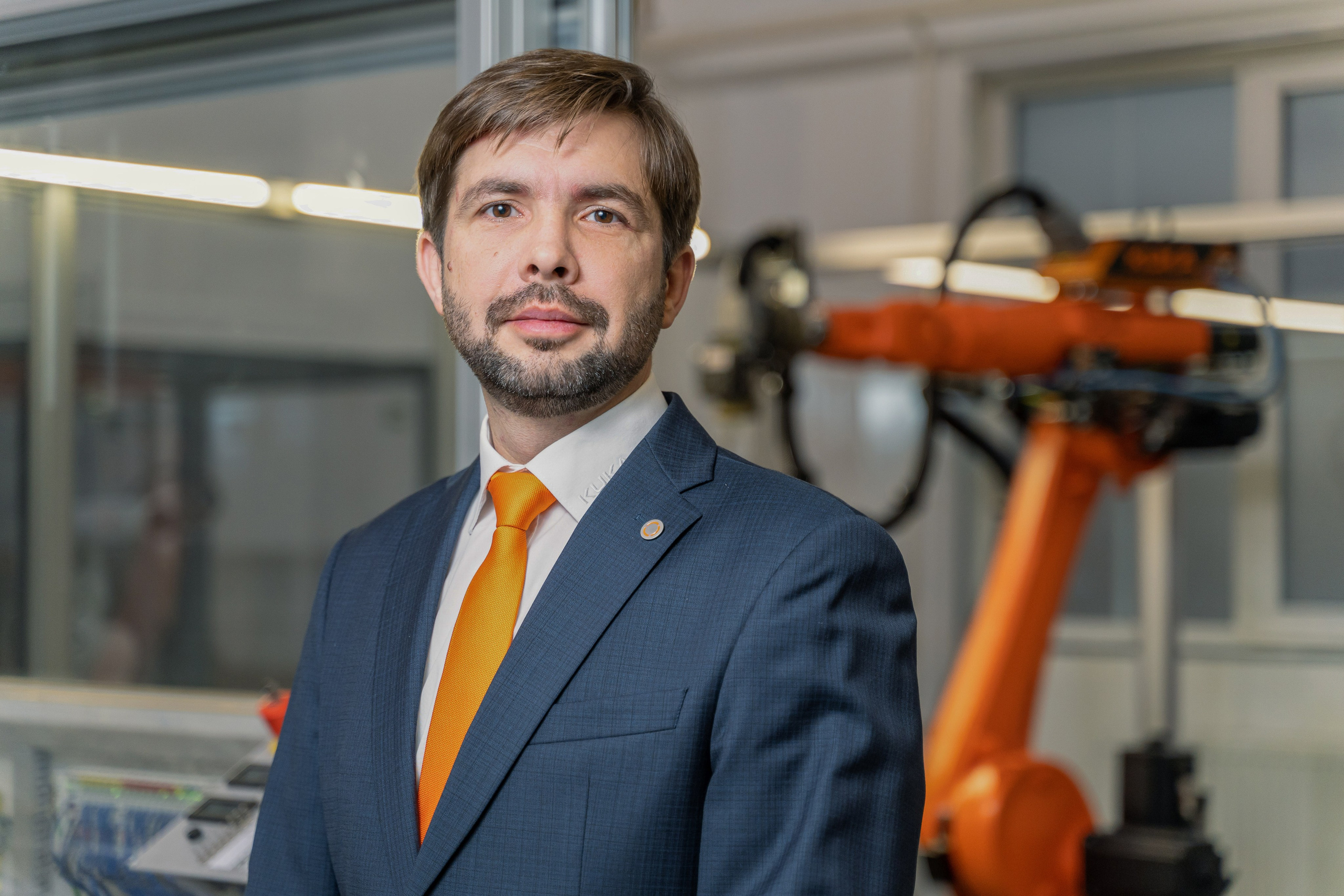 Бизнес портреты для компании KUKA. Фотограф Москва