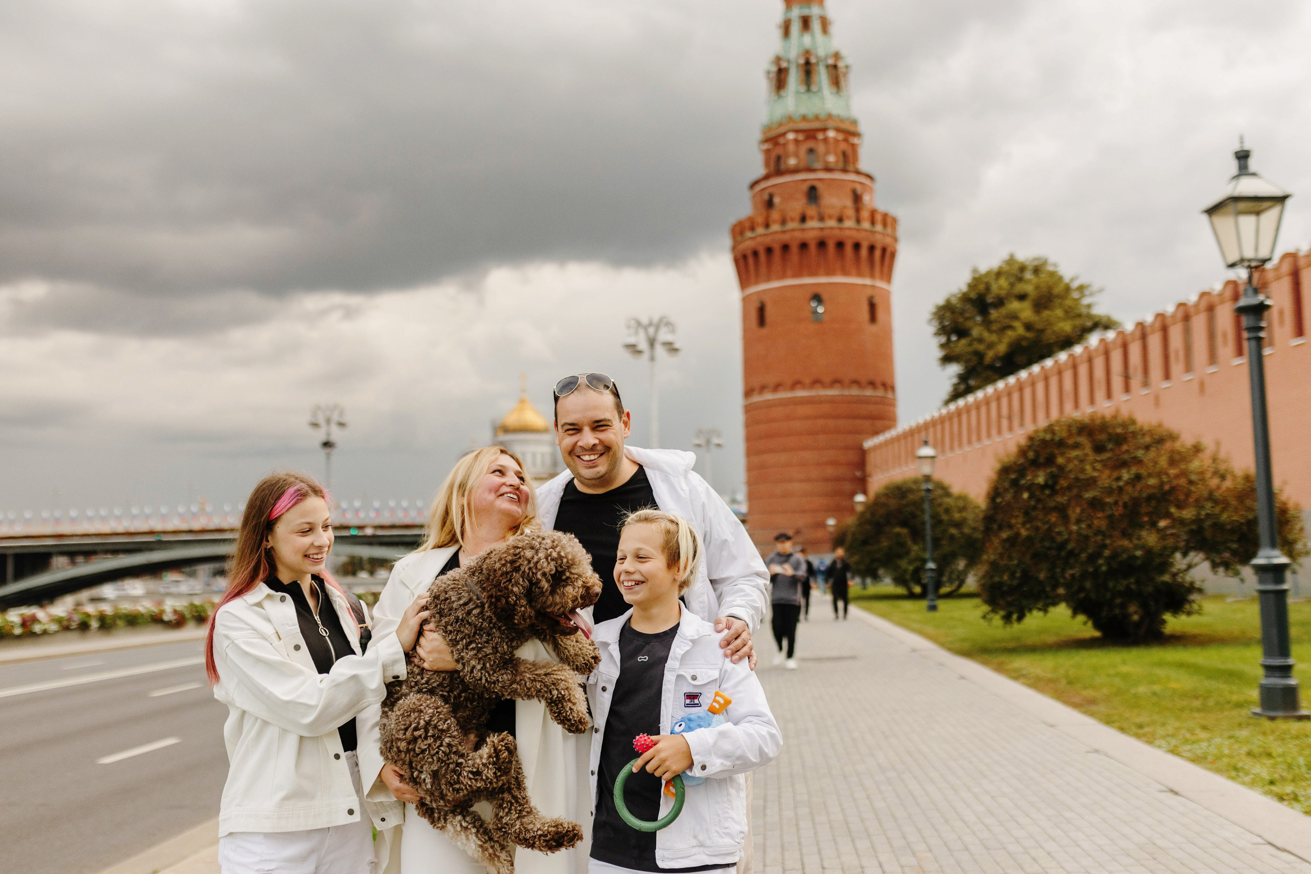 Москва / Амато и его семья. Фотограф Кузина Вера