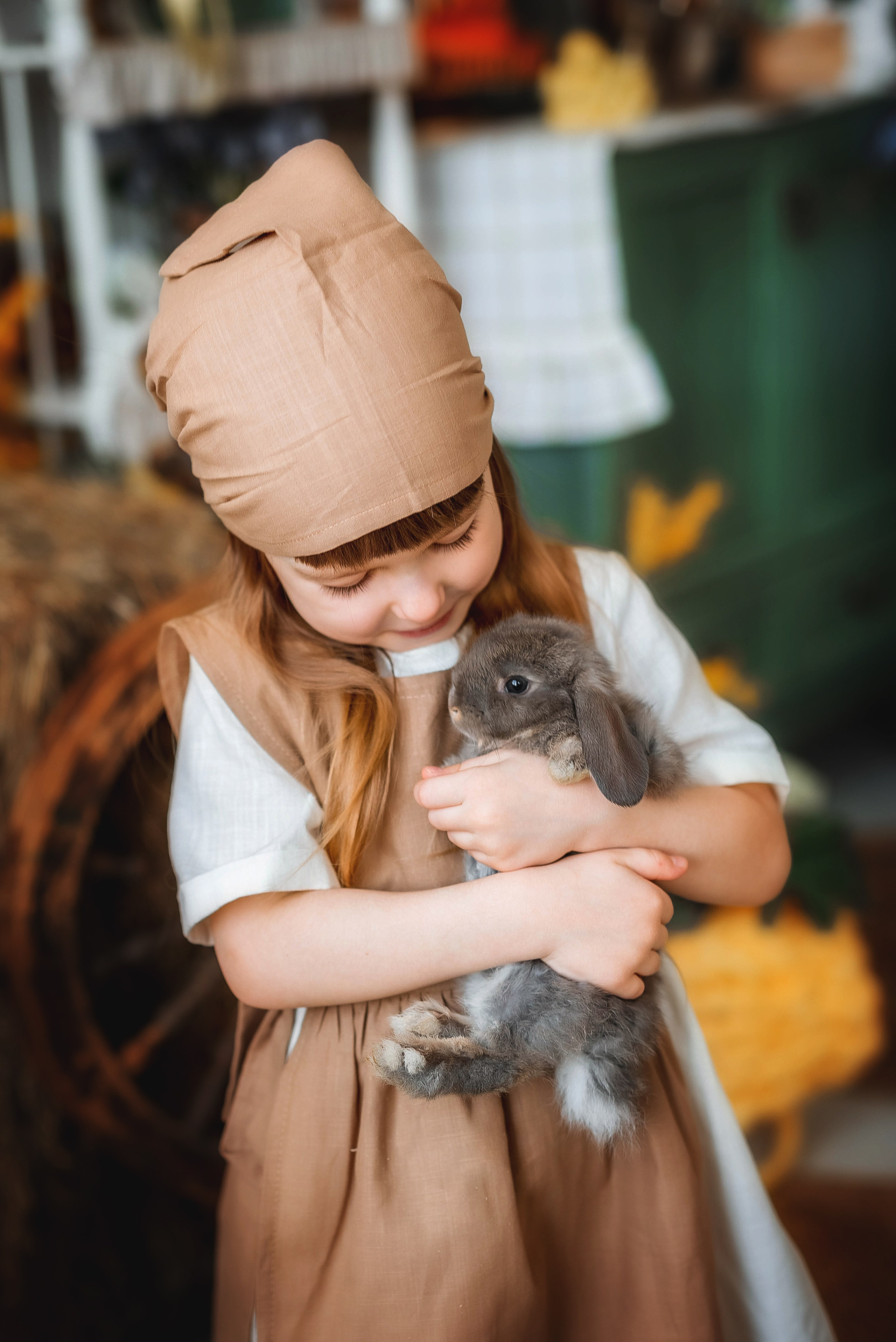 Пасхальная фотосессия с козленком. Семейный, детский фотограф в Воронеже Анна Никитина