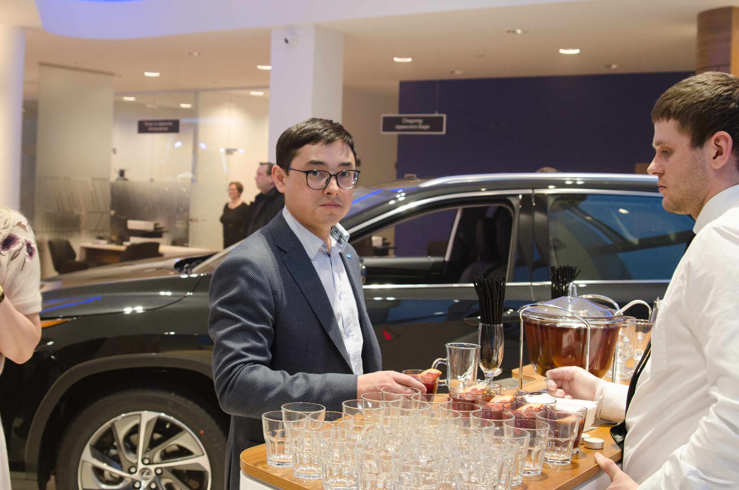 Открытие Lexus. Evgeniy Roslov