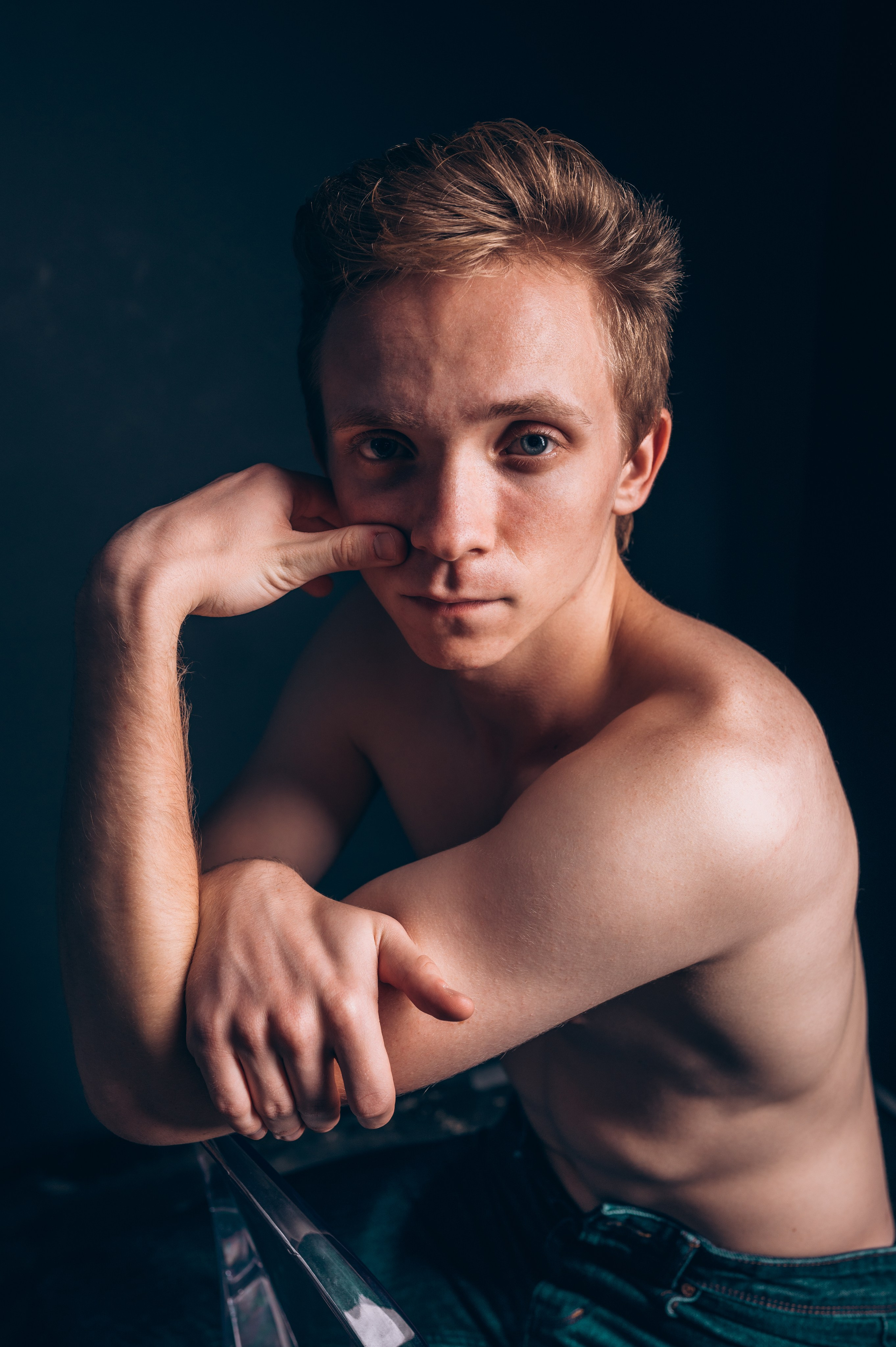 портретная съемка для парня