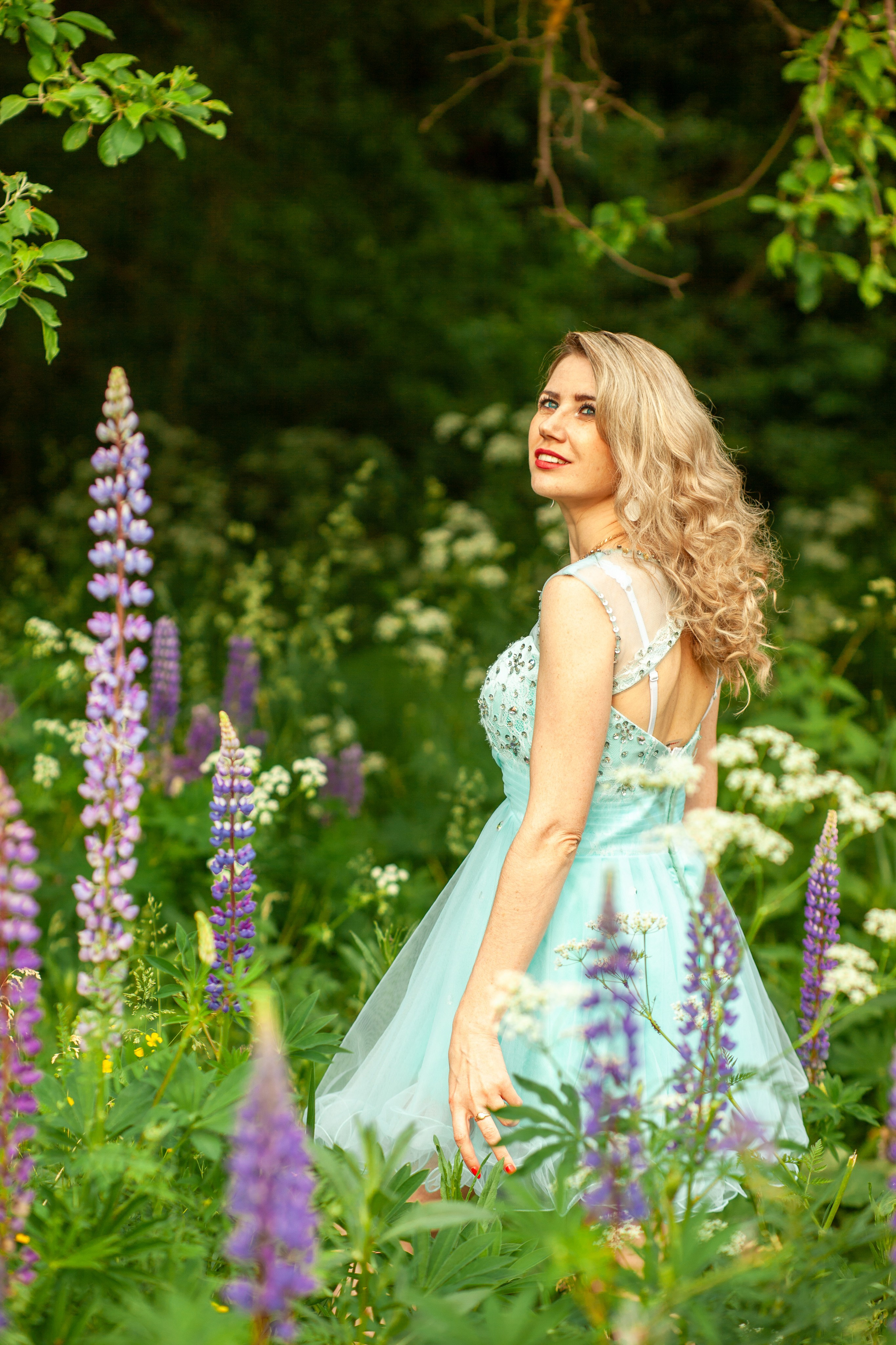 Фотосессия с люпинами. Репортажный, семейный, свадебный, портретный фотограф