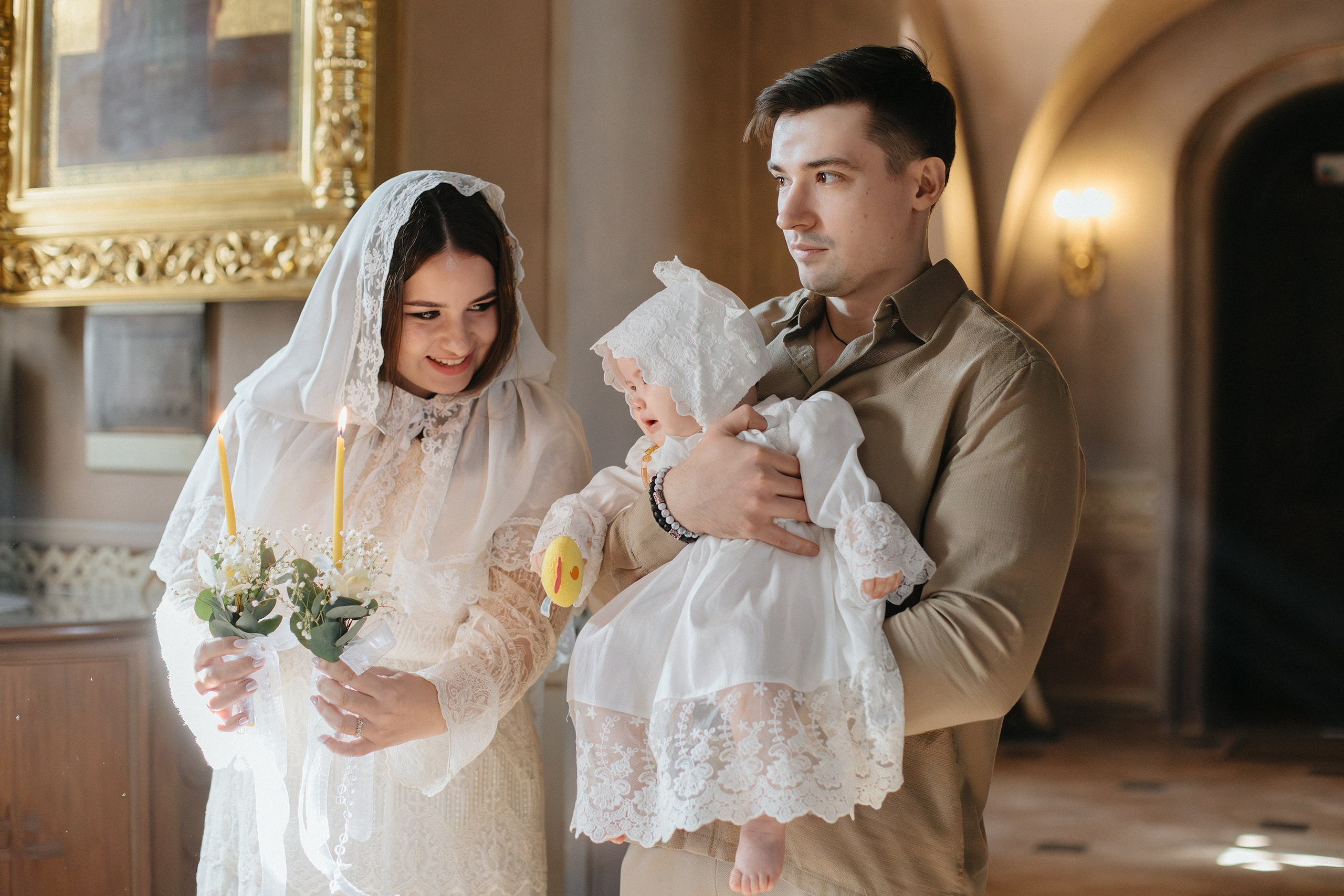 Крещение Киры. Фотограф на венчание, крещение