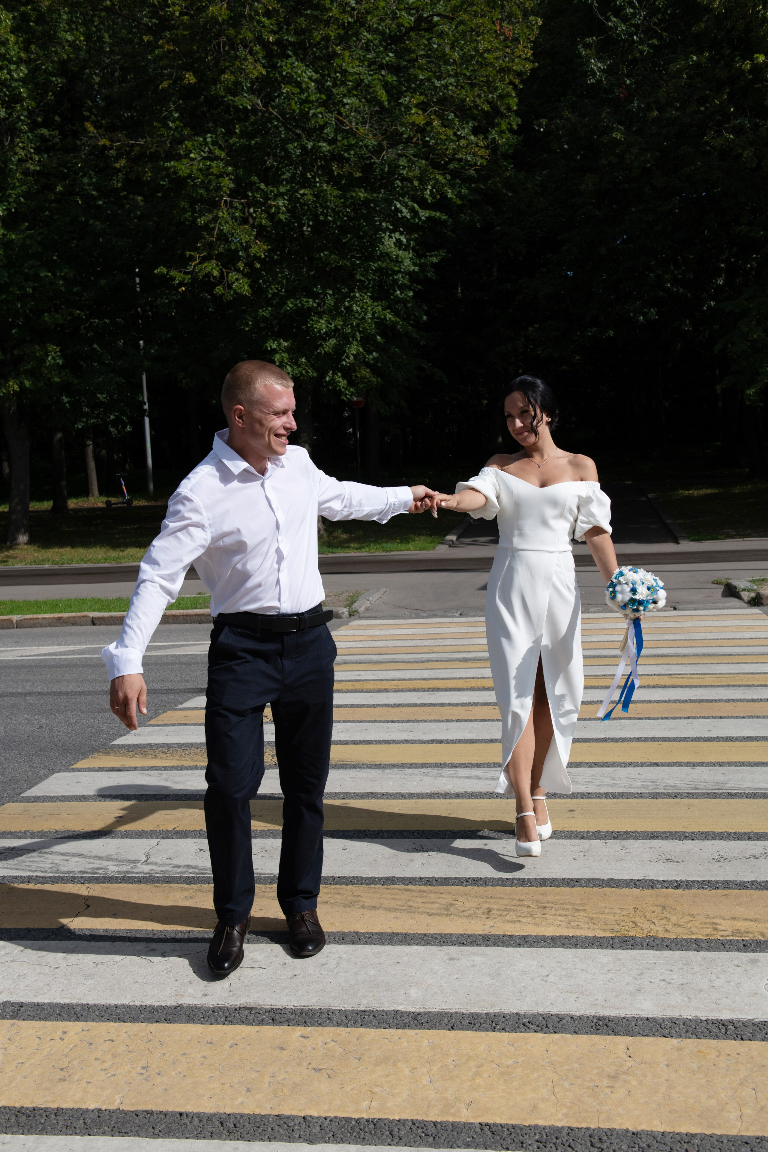 Анастасия и Дмитрий. Воробьёвы горы. Свадебный и портретный фотограф в Москве Галина Борисова