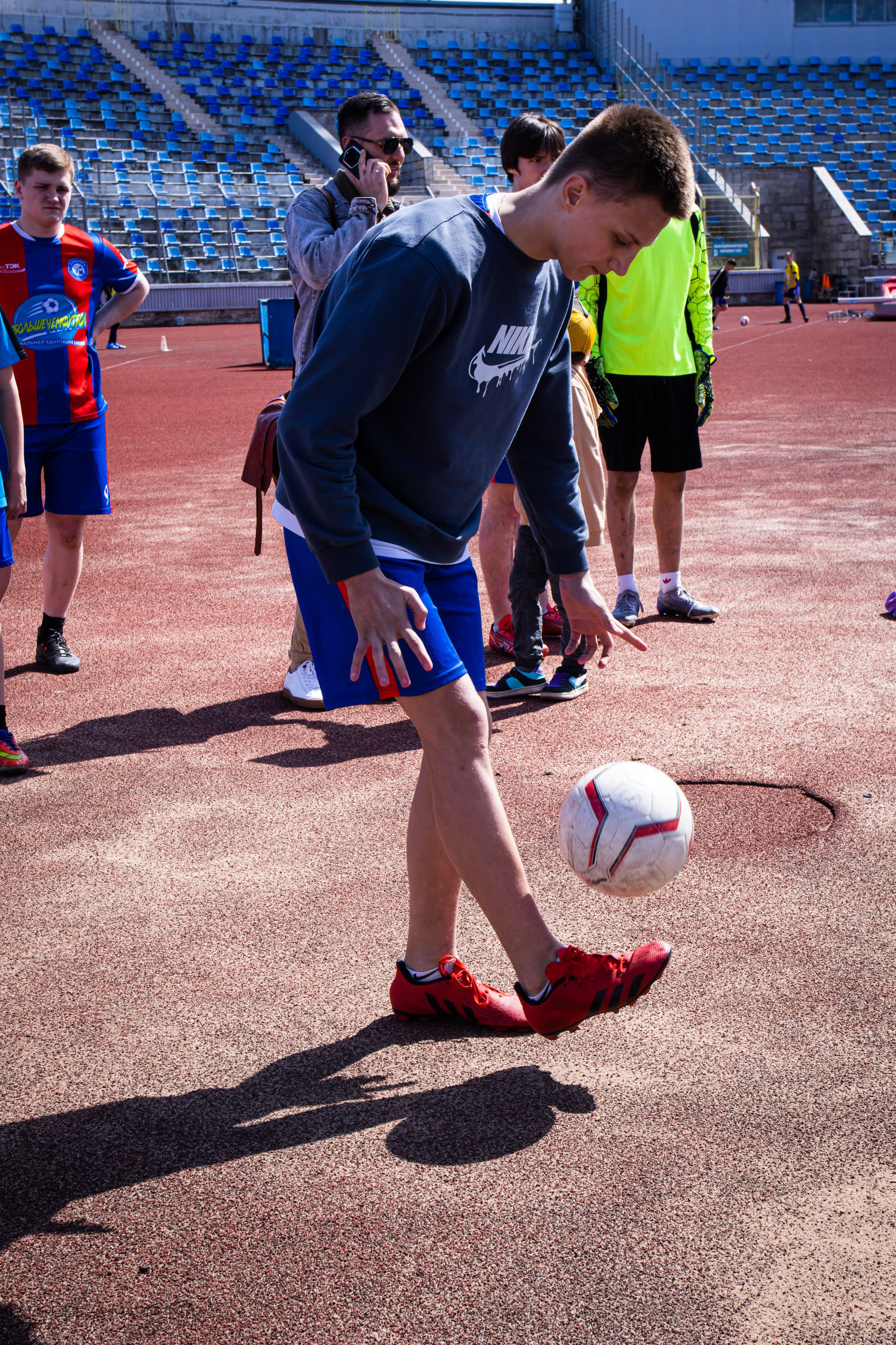 XI Ежегодный турнир по футболу «Юный Зенитовец». Фотограф ювелирных украшений в Санкт-Петербурге Воробьева Мария