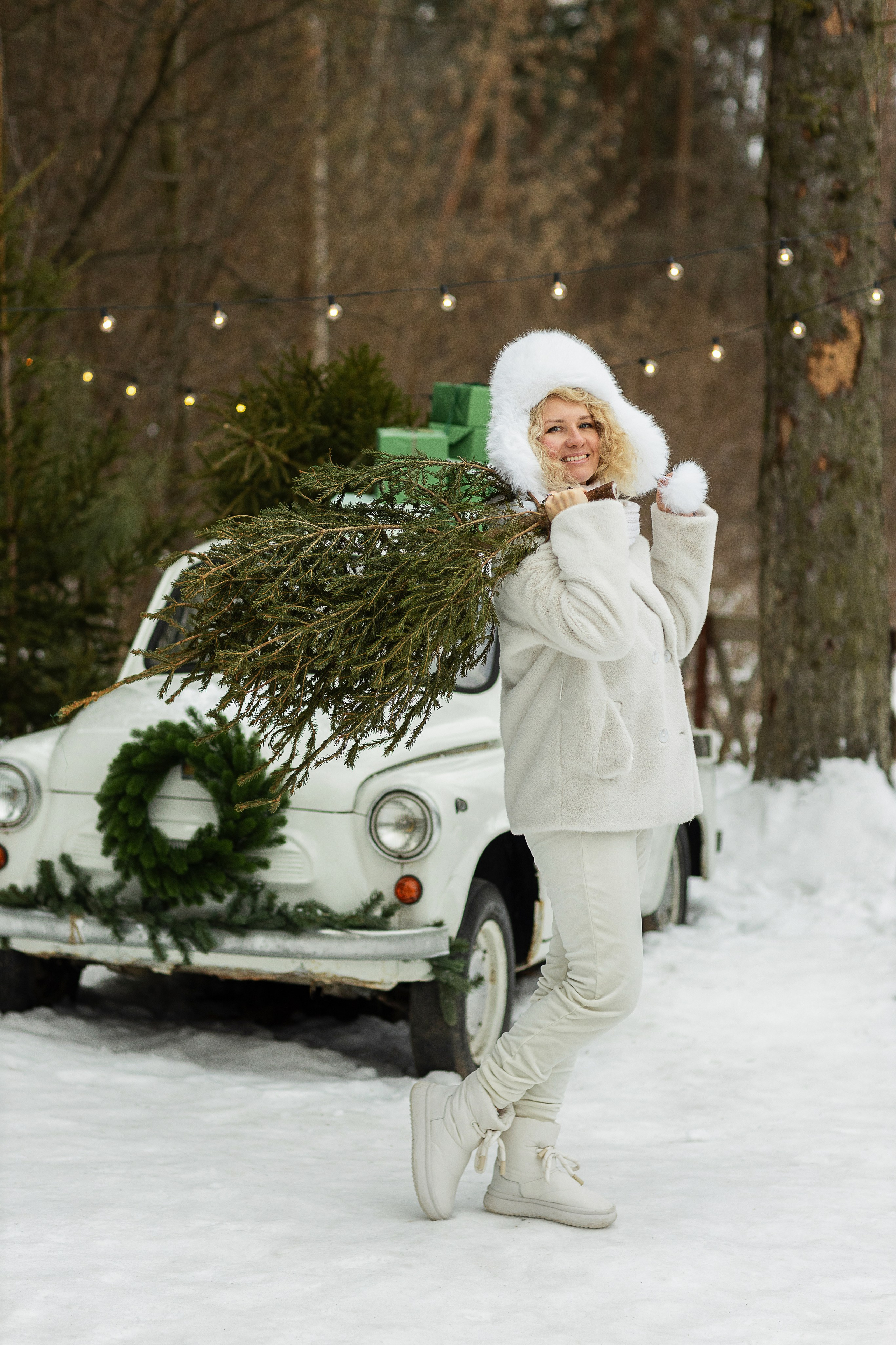 Зима в Кантри Хаус (загородная локация). Семейный и детский фотограф в Москве Олеся Маркина