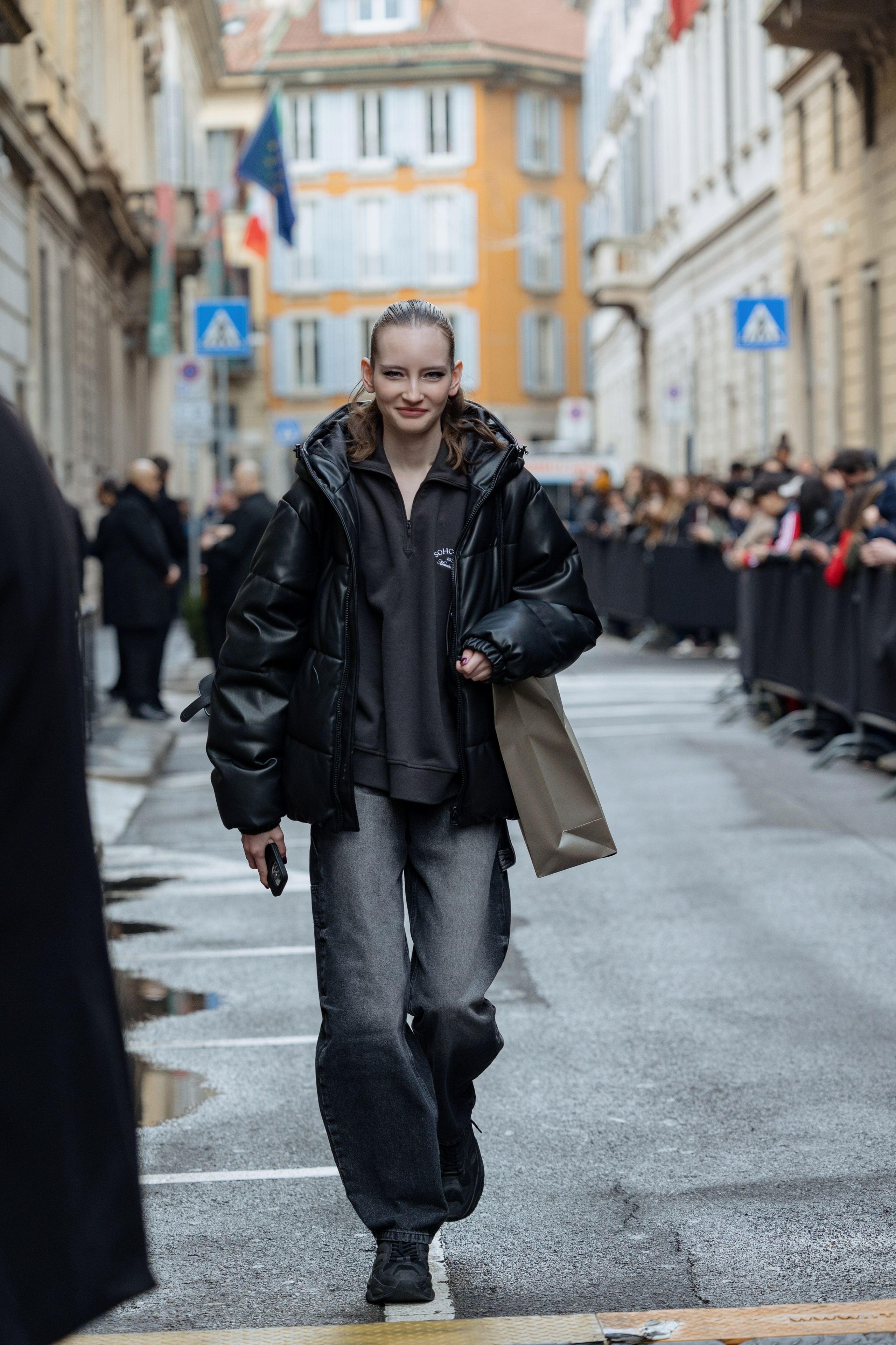 ARMANI MFW FALL/WINTER 24/25. Photographer in Milan Ivan Goncharov