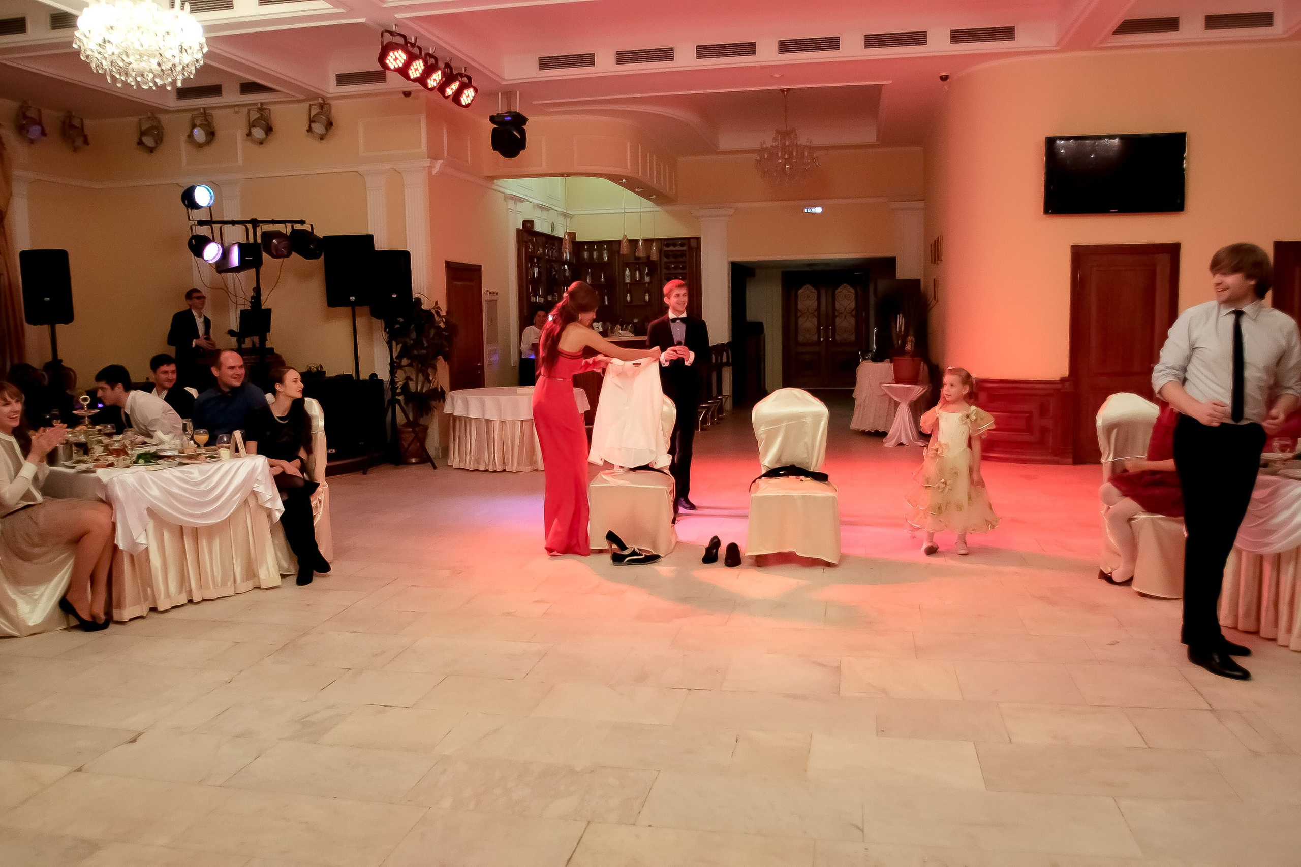 Банкет/Banquet. Максим Матвийченко и Виктория Басова профессионалы своего дела