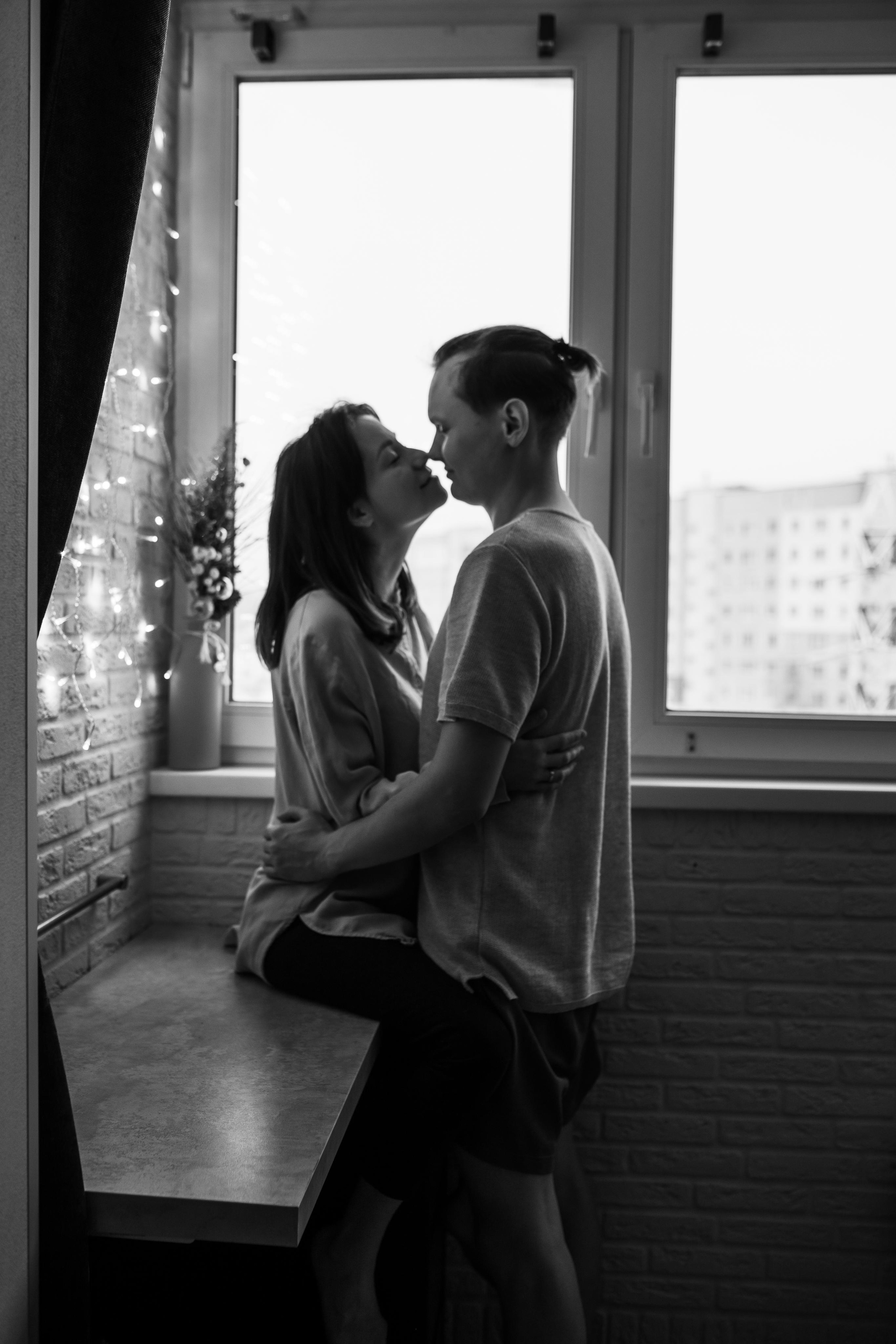 Домашняя новогодняя съемка для Татьяны, Влада и Бэллы. Женский семейный фотограф Тула Москва Захарова Анна