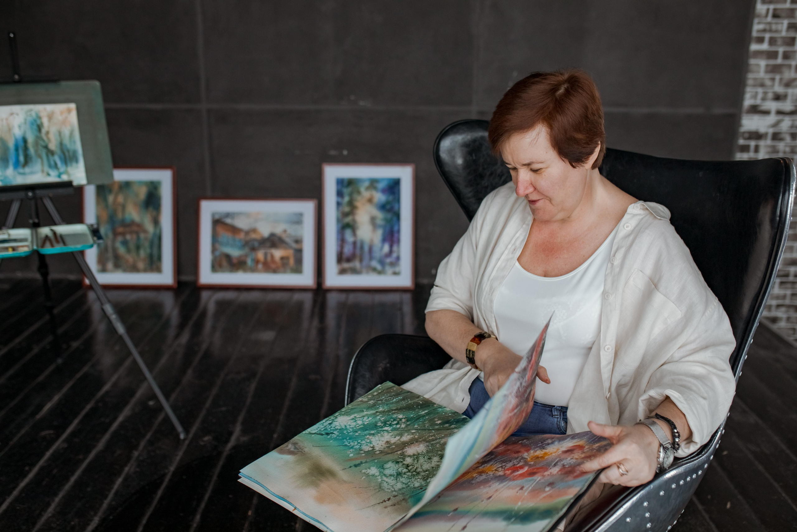 Художник Светлана Клишевская. Женский семейный фотограф Тула Москва Захарова Анна