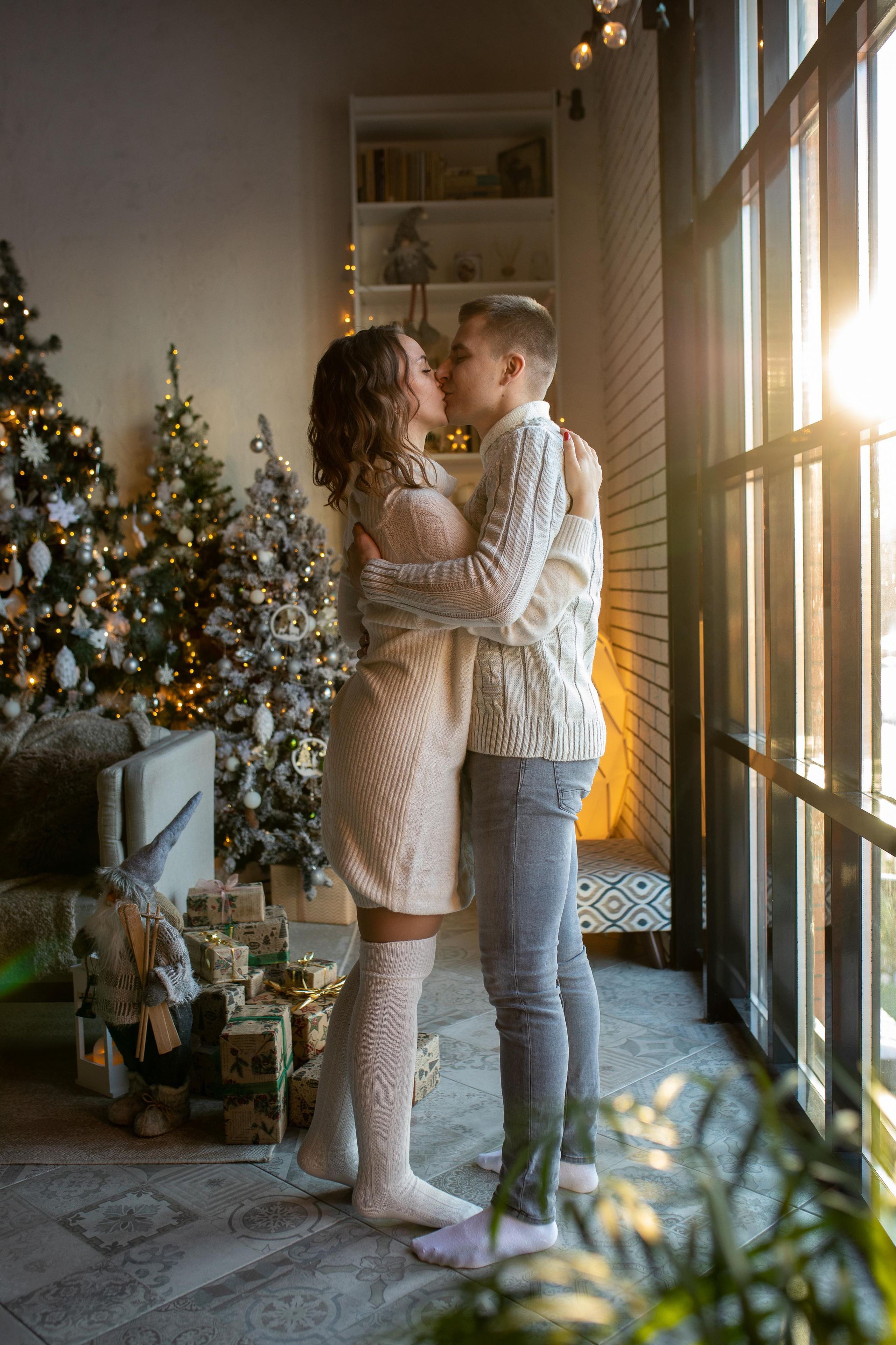 Новогодняя фотосессия для Леры, Руслана и Катюши. Женский семейный фотограф Тула Москва Захарова Анна