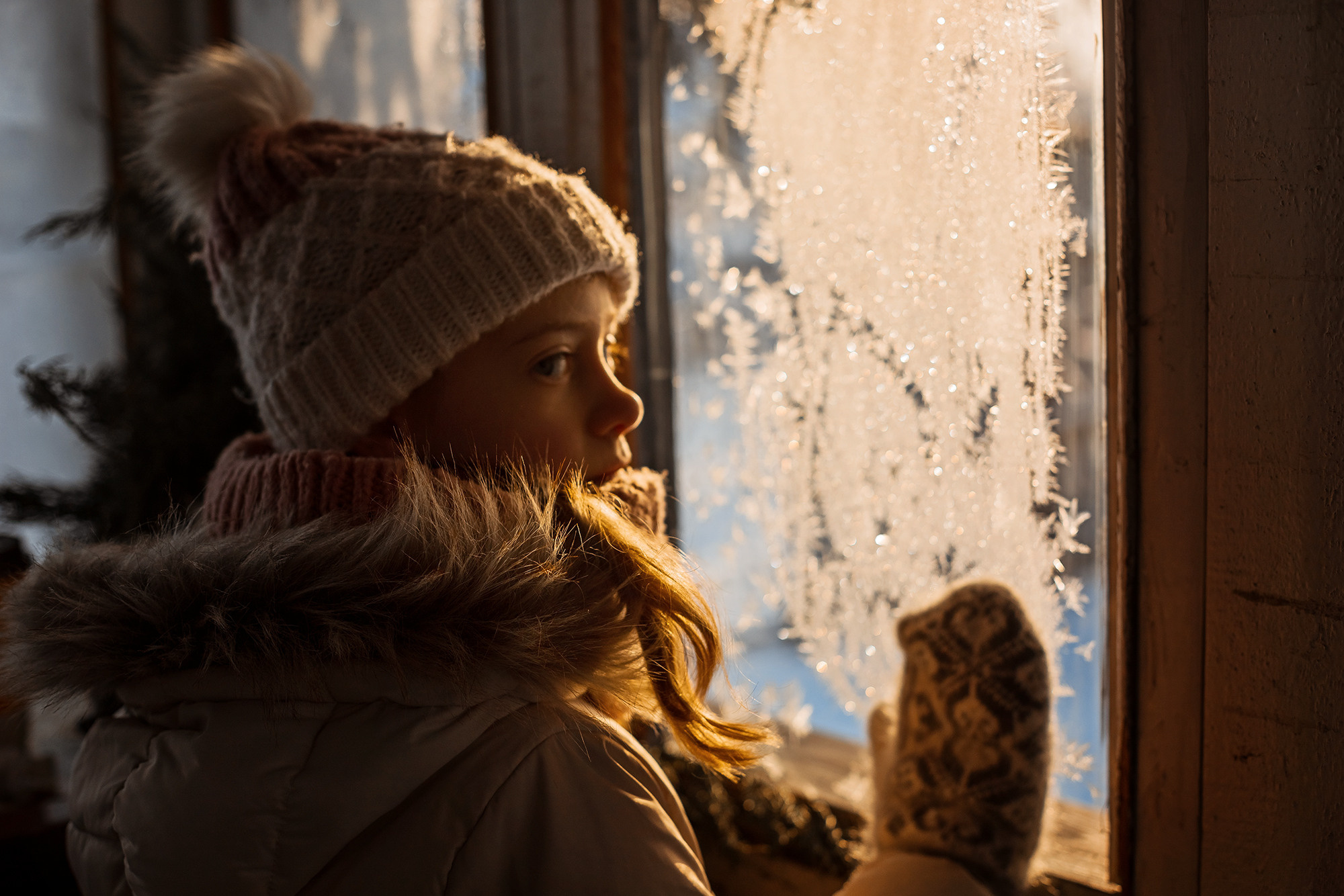 Детская новогодняя съемка. Женский семейный фотограф Тула Москва Захарова Анна
