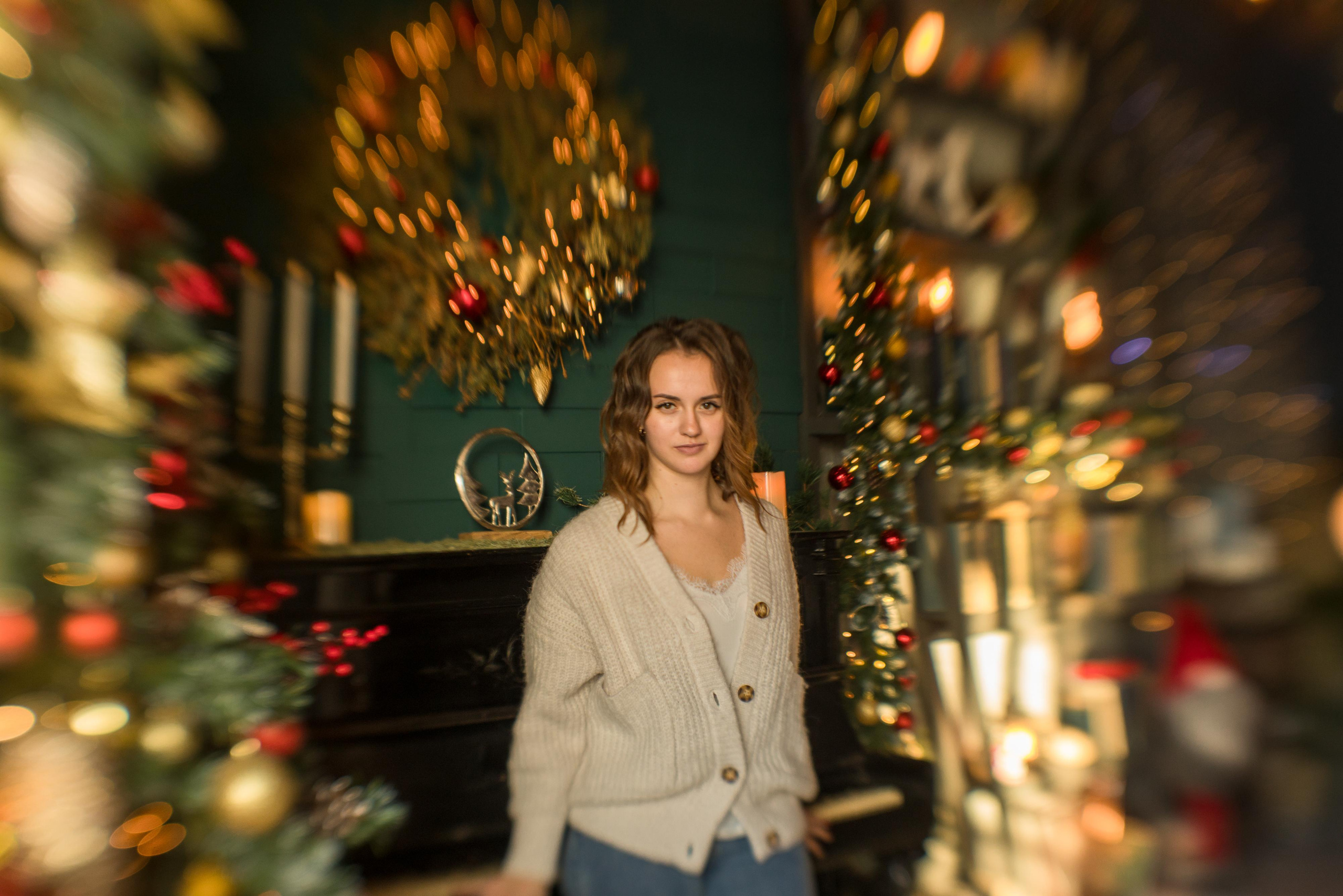 Новогодняя фотосессия для Леры, Руслана и Катюши. Женский семейный фотограф Тула Москва Захарова Анна