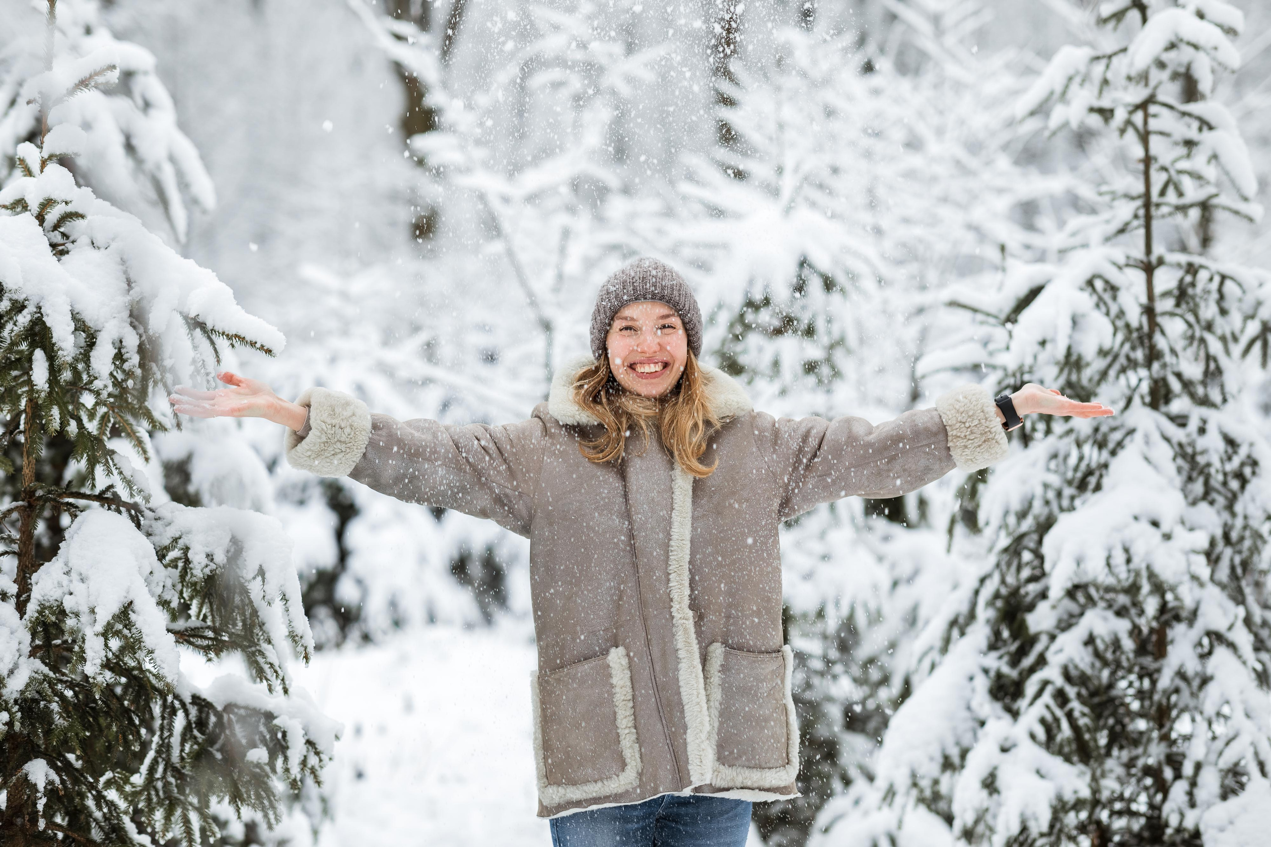 Снежная фотопрогулка для Людмилы, Александра и Ангелины. Женский семейный фотограф Тула Москва Захарова Анна