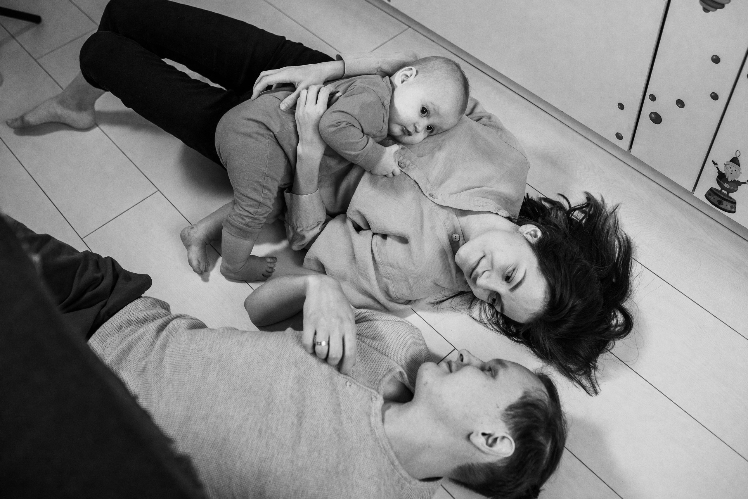 Домашняя новогодняя съемка для Татьяны, Влада и Бэллы. Женский семейный фотограф Тула Москва Захарова Анна