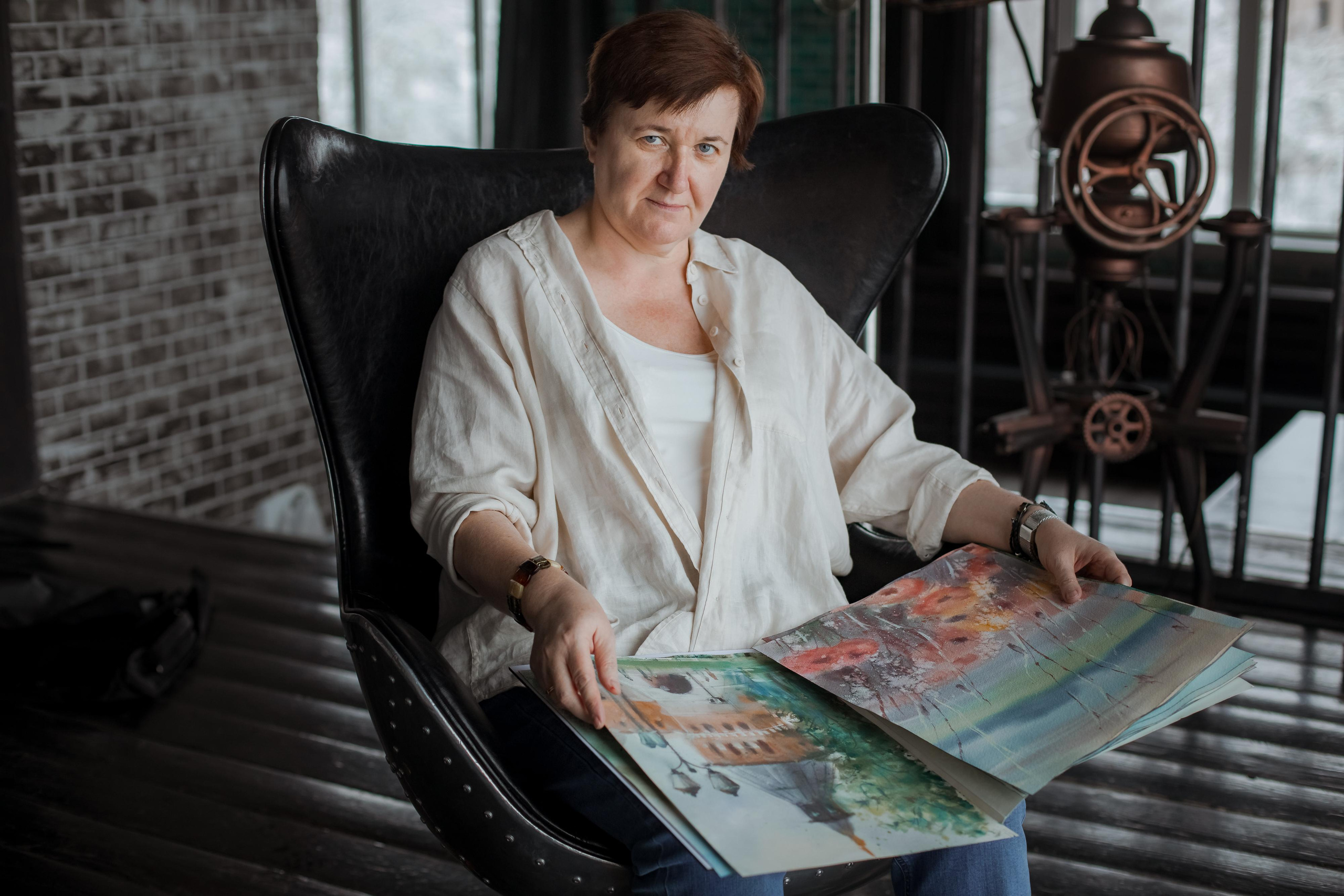 Художник Светлана Клишевская. Женский семейный фотограф Тула Москва Захарова Анна