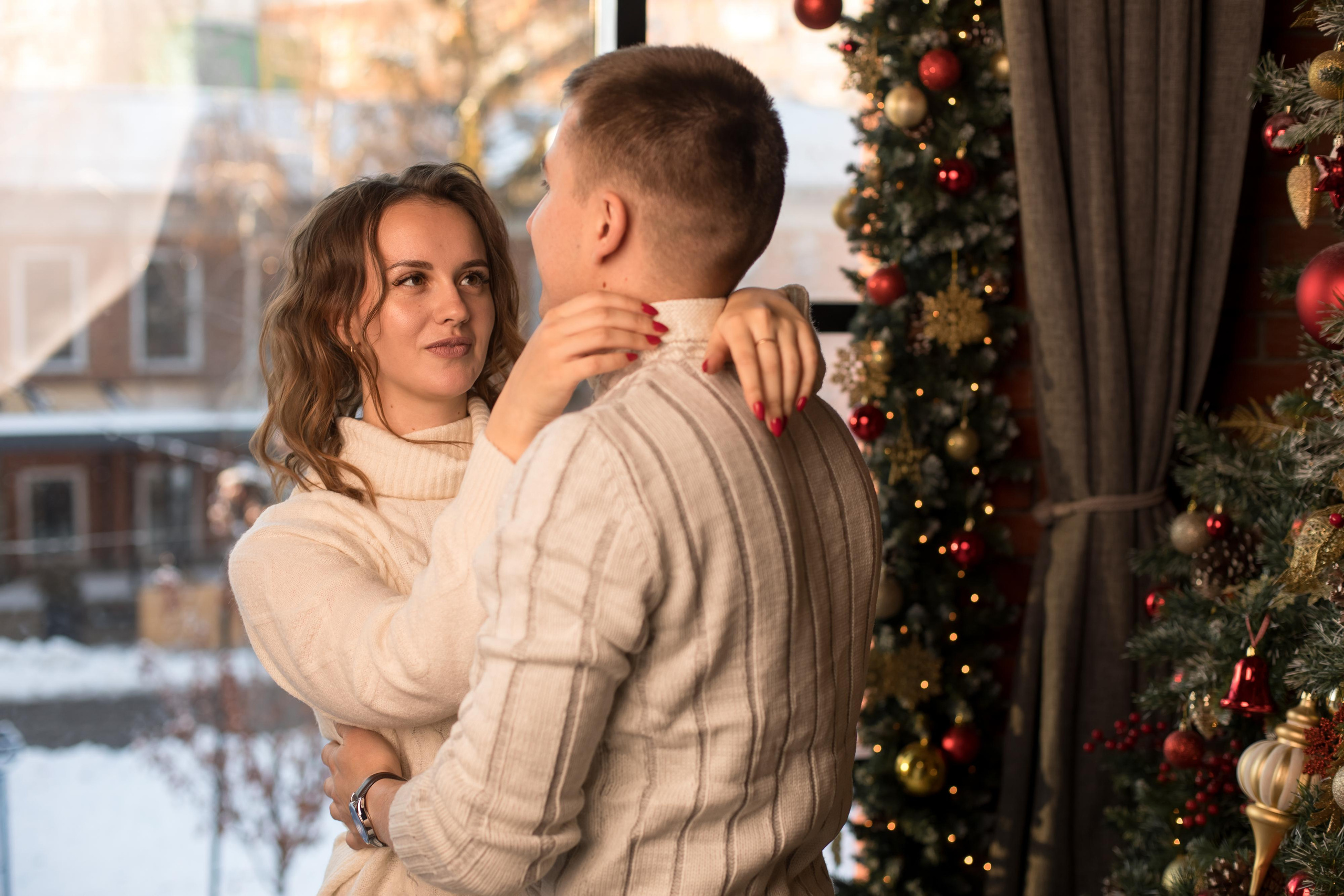 Новогодняя фотосессия для Леры, Руслана и Катюши. Женский семейный фотограф Тула Москва Захарова Анна