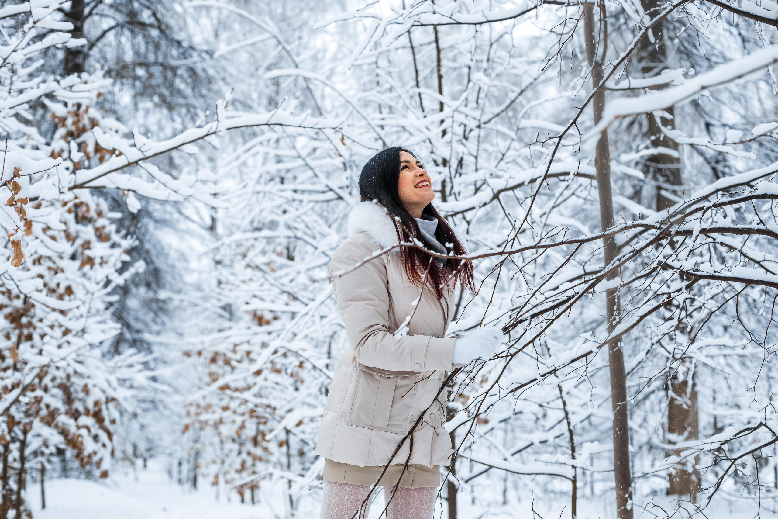 Зимняя фотопрогулка для Анастасии, Марка и Миланы. Женский семейный фотограф Тула Москва Захарова Анна
