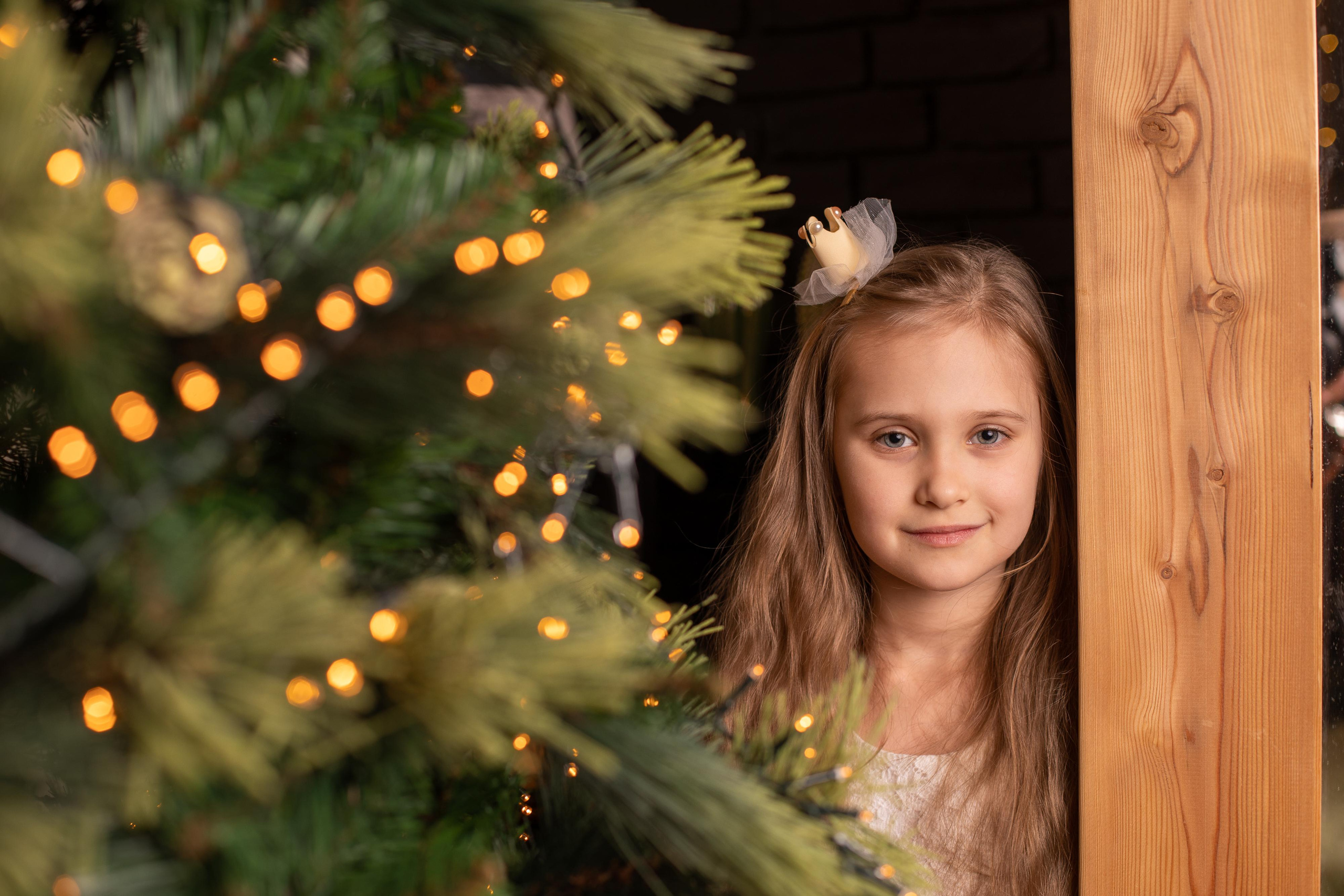 Семейная новогодняя съемка для Ирины и Влада. Женский семейный фотограф Тула Москва Захарова Анна