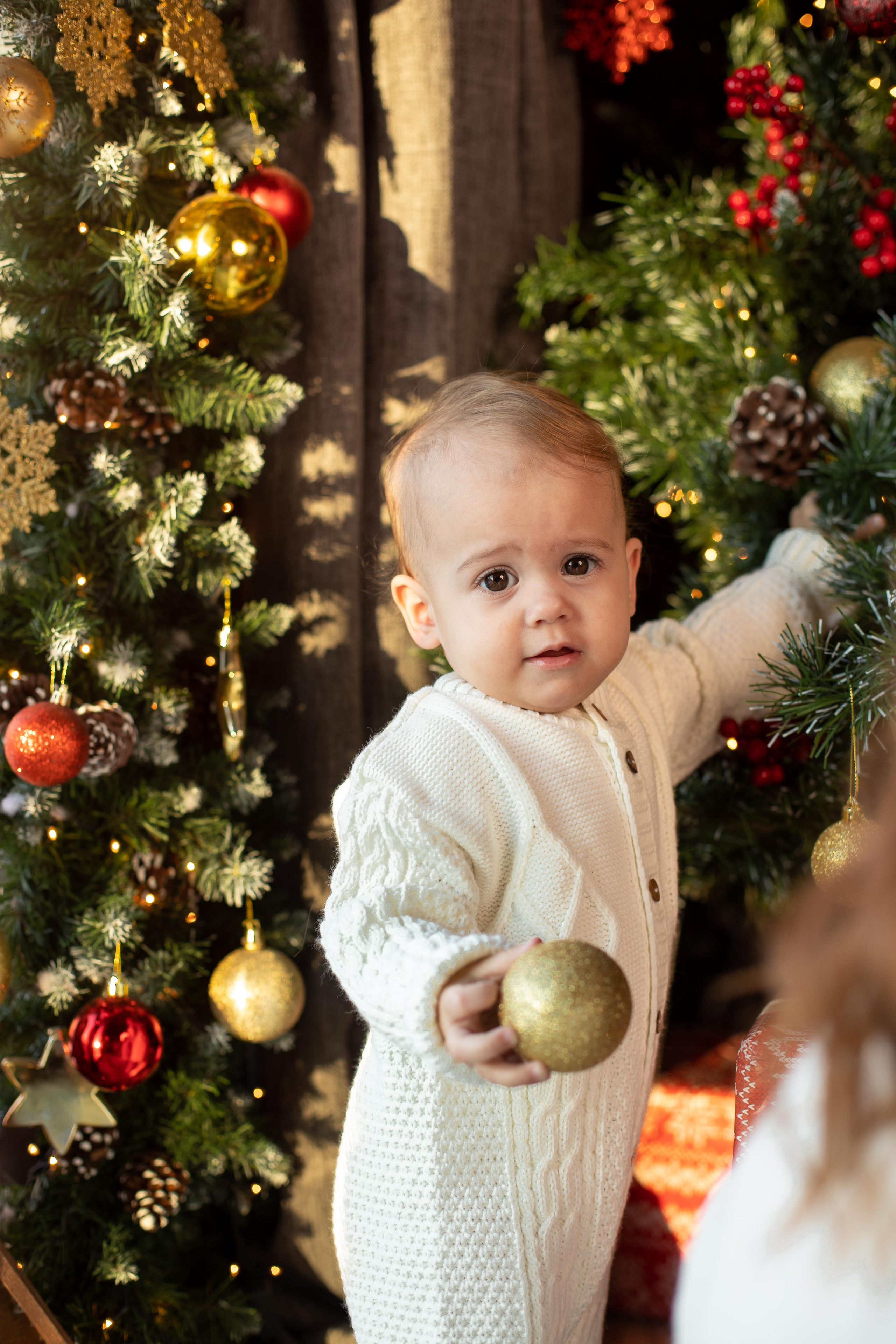 Новогодняя фотосессия для Леры, Руслана и Катюши. Женский семейный фотограф Тула Москва Захарова Анна