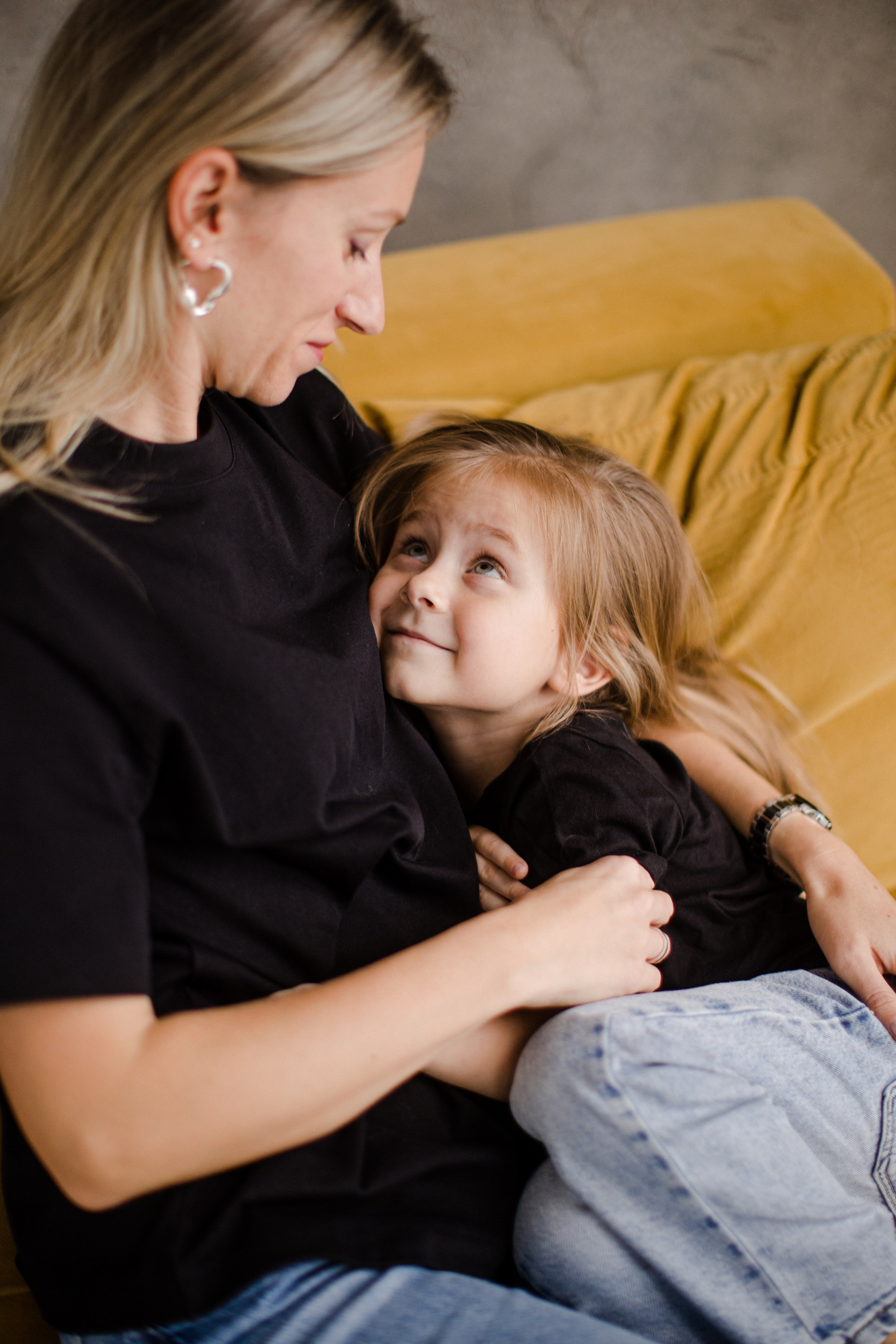 Мама и дочка. Семейный и детский фотограф в Москве Кузьмина Мария