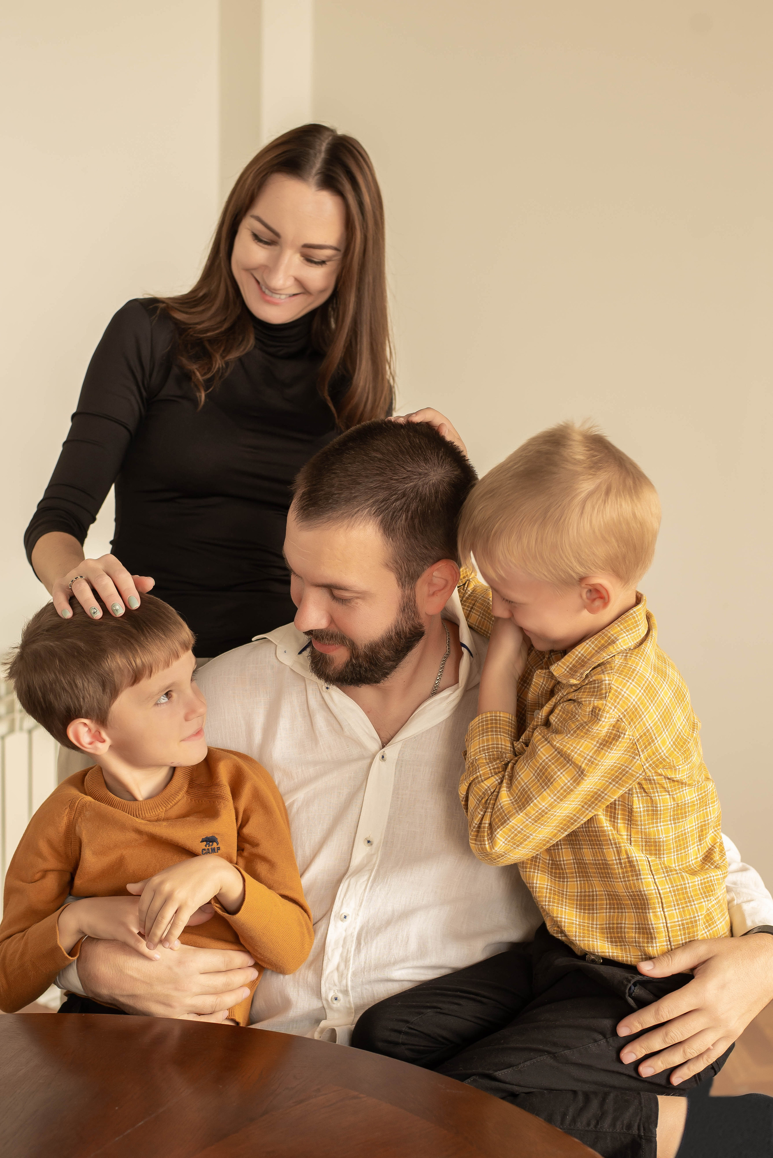 Анна, Александр, Матвей и Даниил. Семейный и женский фотограф Натали Орёл