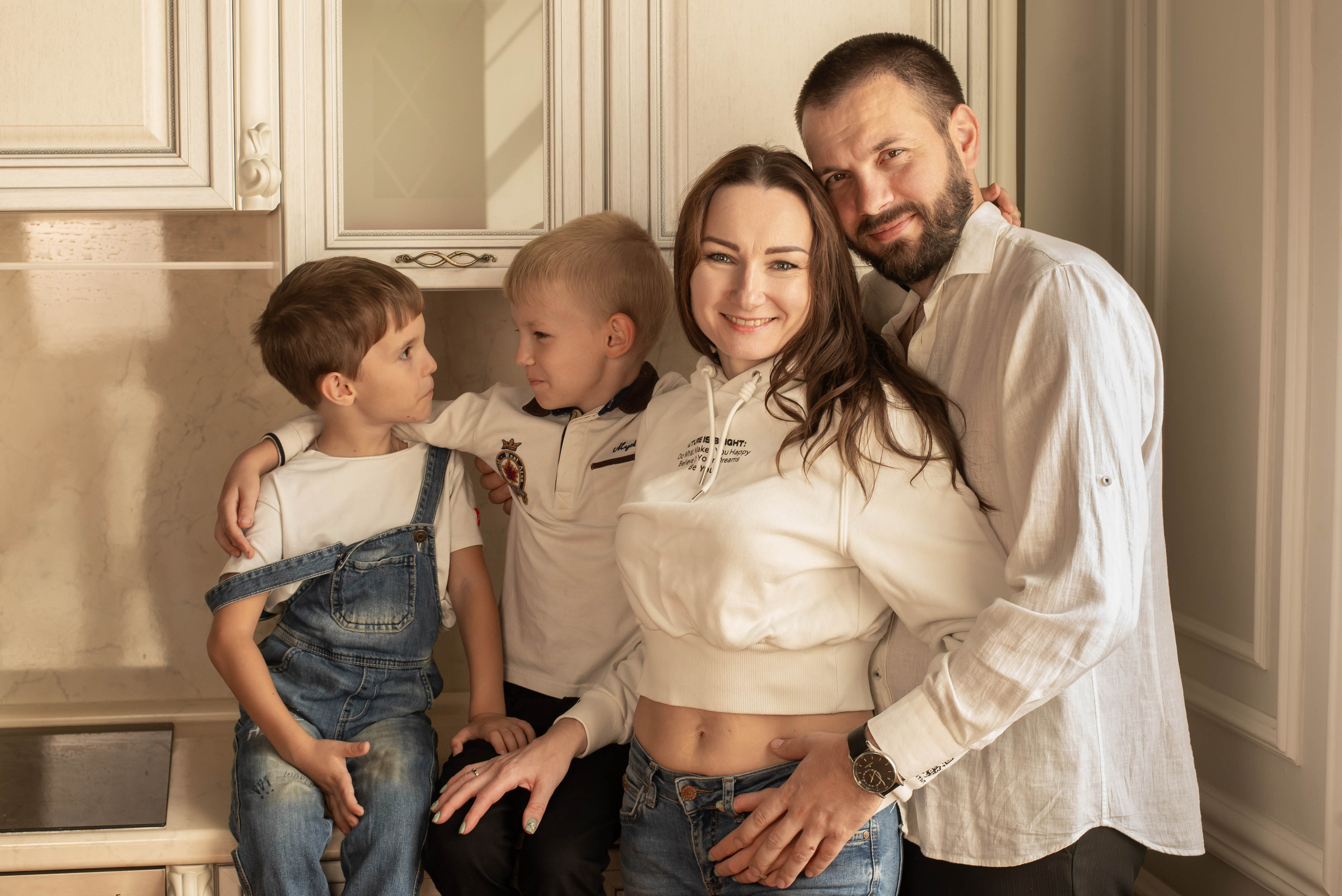 Анна, Александр, Матвей и Даниил. Семейный и женский фотограф Натали Орёл