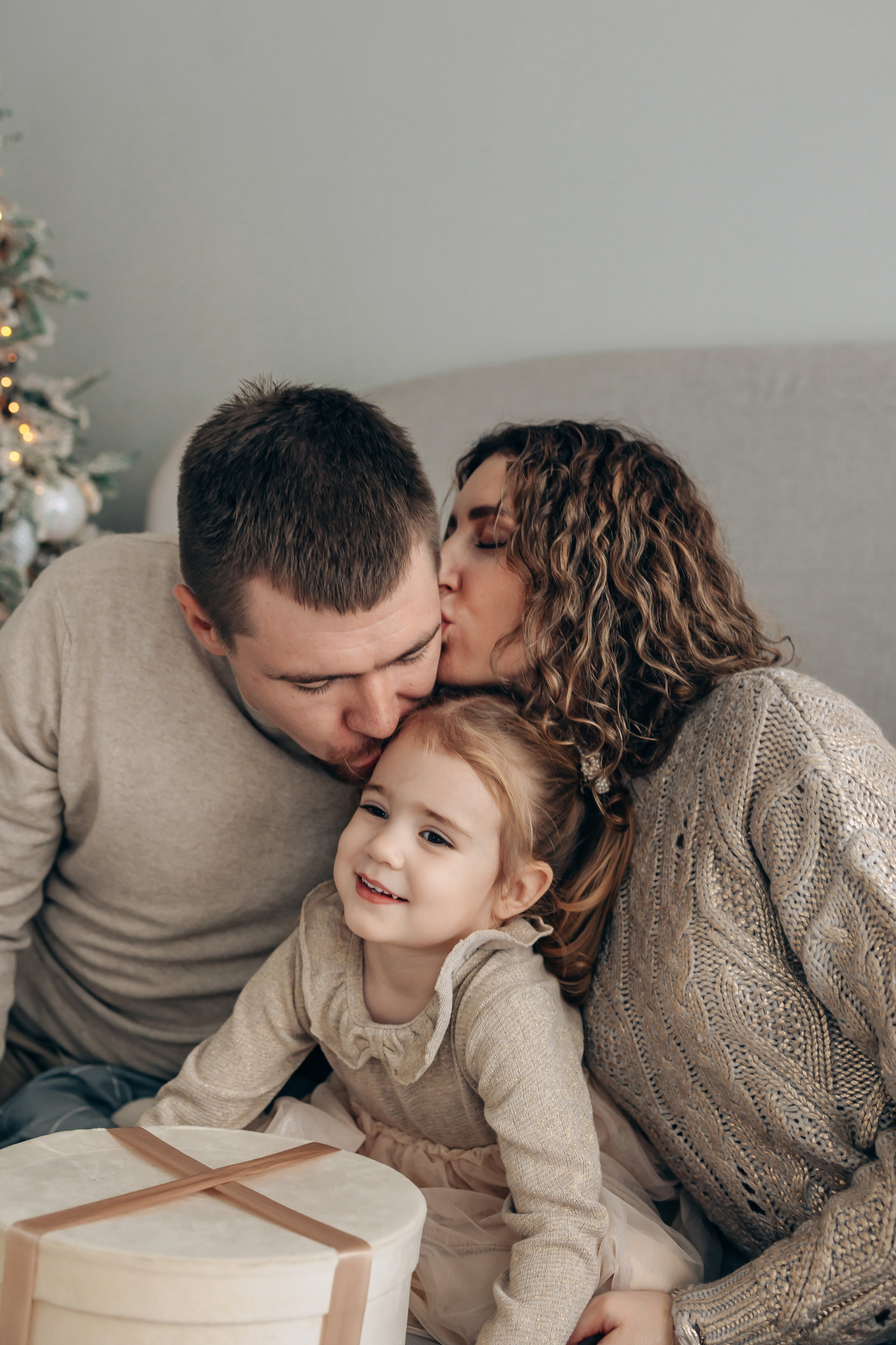 Новый год в студии. Фотограф Алена Малинина в Санкт-Петербурге Пушкин Питер СПб Семейные и детские фотосессии