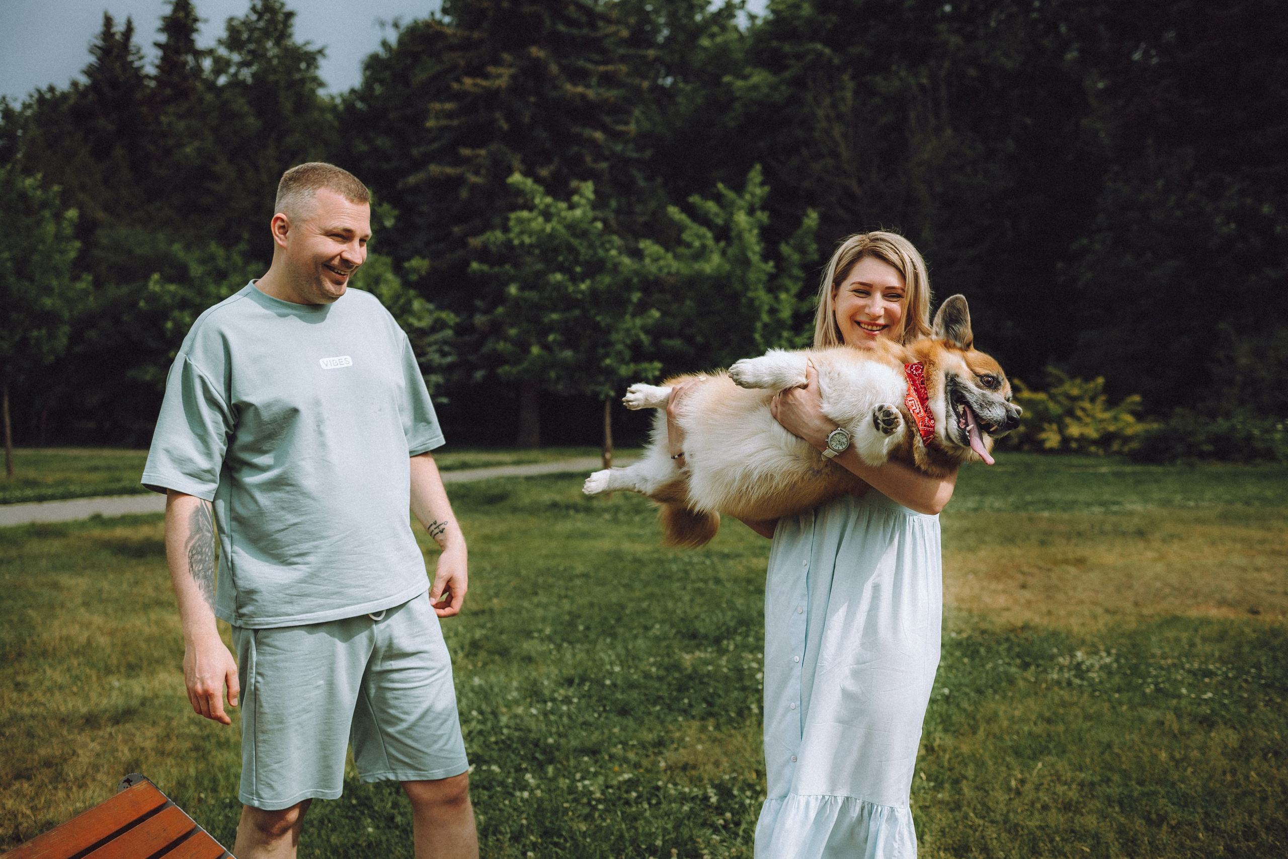 Ира, Леша и Харли