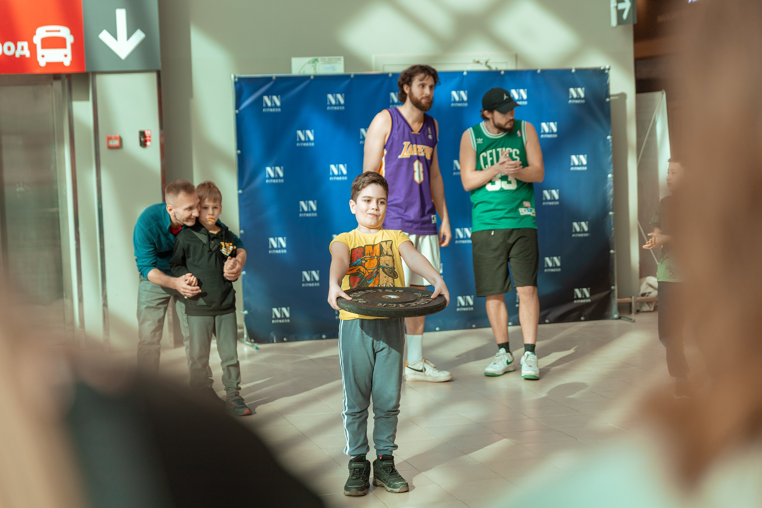 День рождения фитнес зала NN fitnes. Фотограф Тюмень