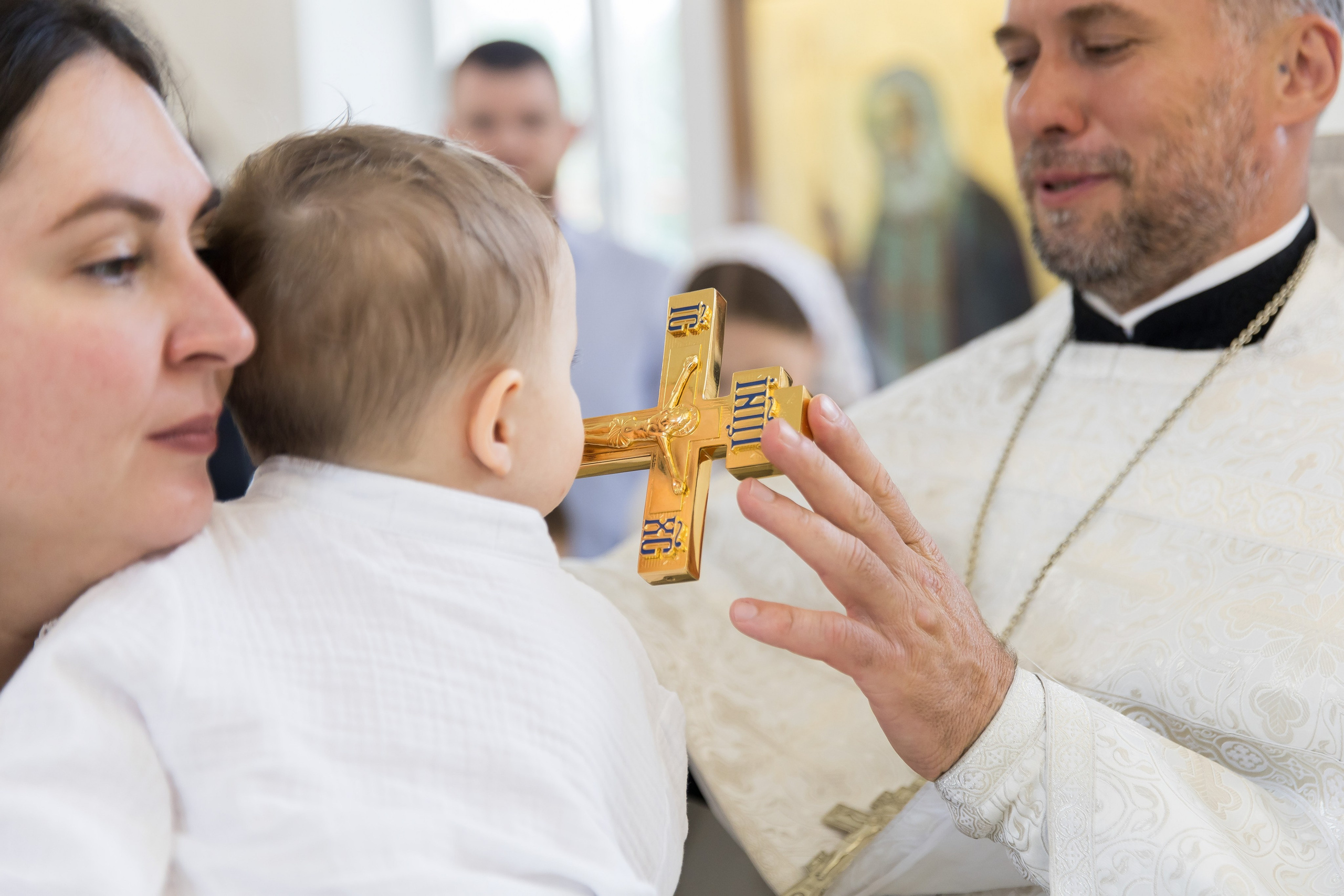 Крещение. Снимаю съемки