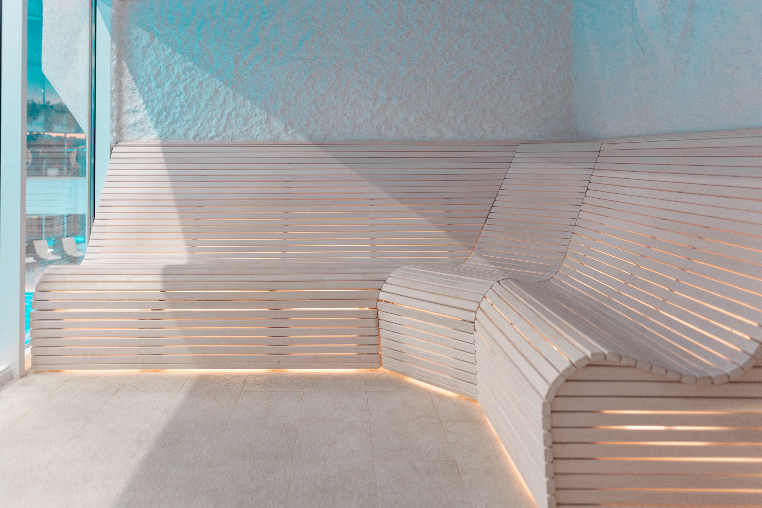 Аквазона для отеля FЮNF Luxury Resort & Spa. Фотограф Олег Сотник