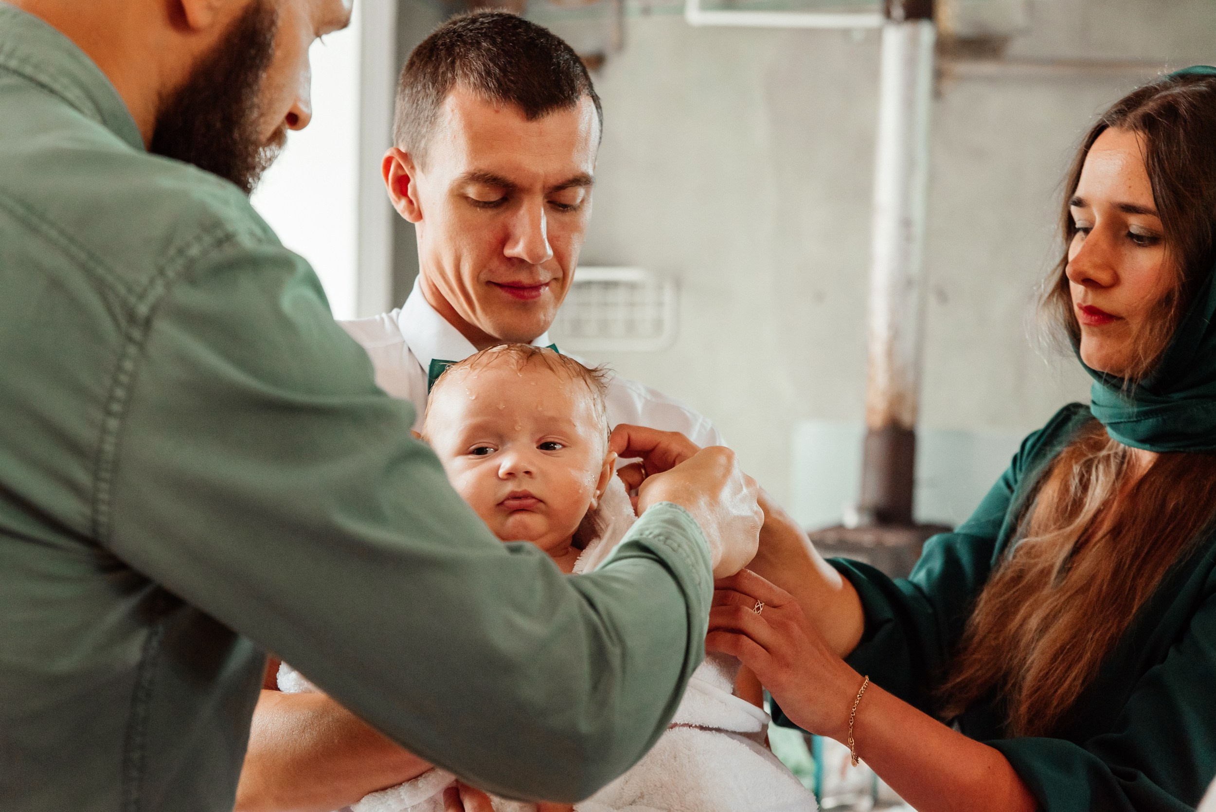 Крещение Георгия. Свадебный и семейный фотограф в Туле Анастасия Чаликова