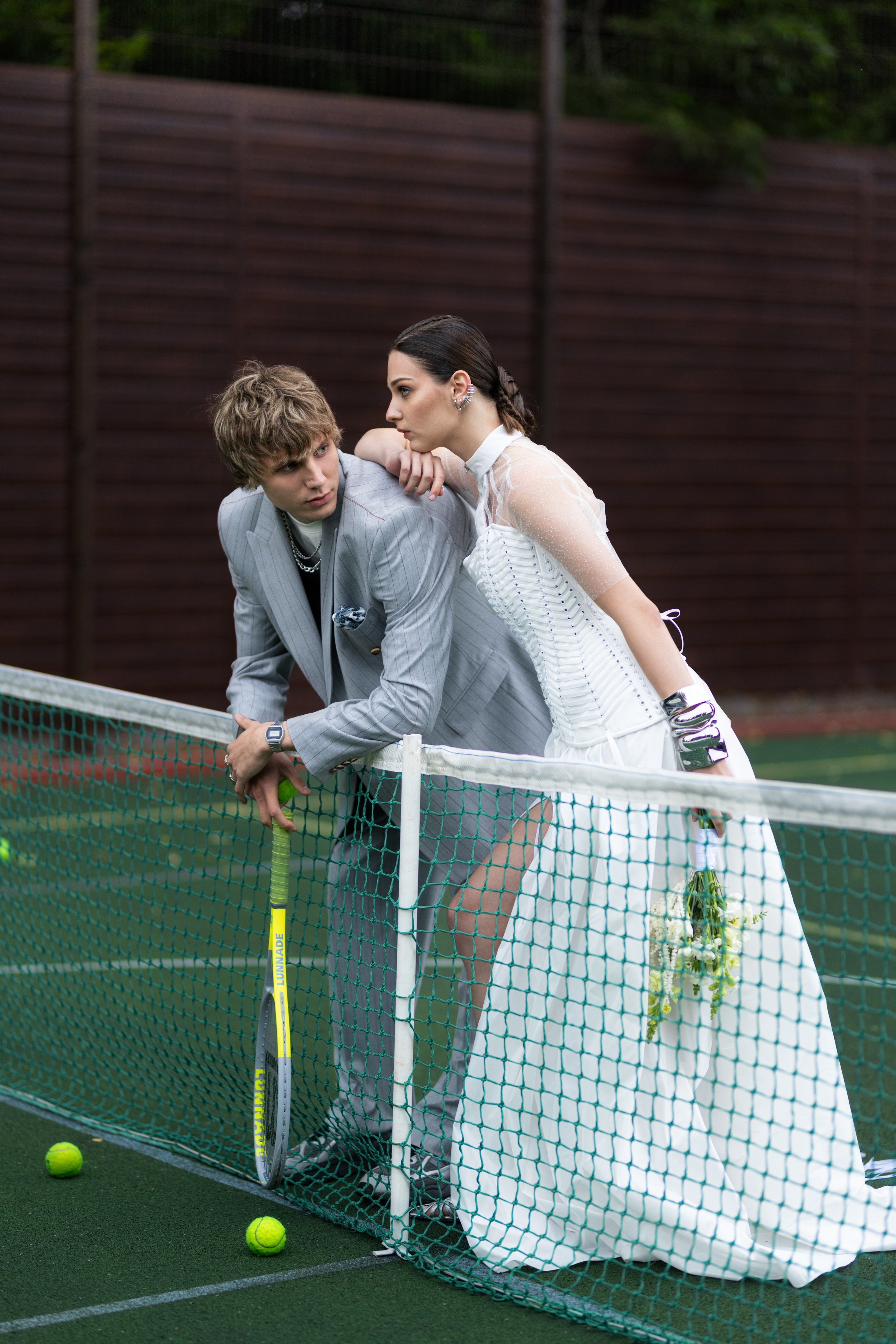 Александр и Эля. Теннис и свадьба. Почему бы и нет?. Дмитрий Шульгин, портретный фотограф в Воронеже