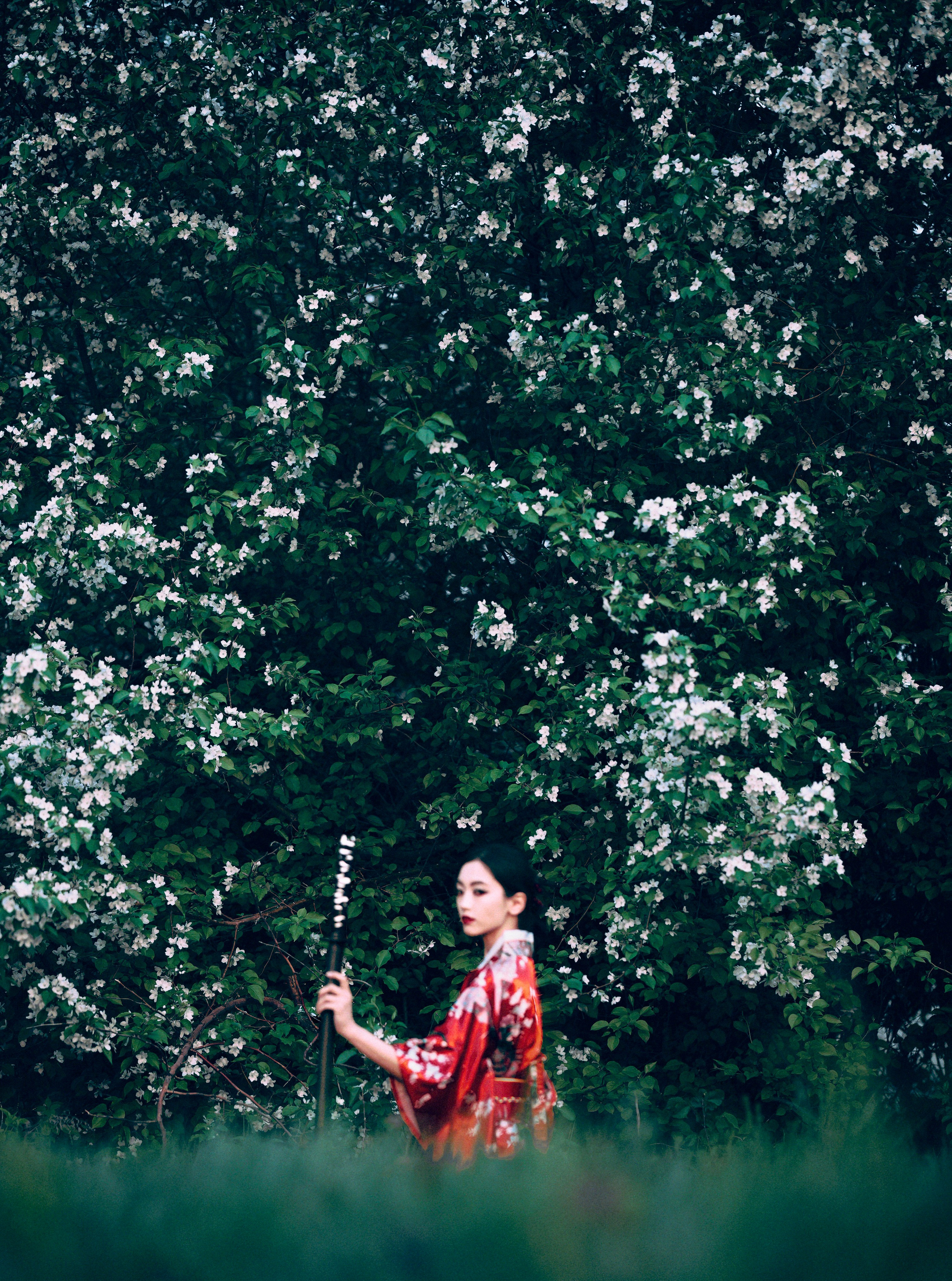 Гейша в саду. Фотограф в Москве Павел Моисеев