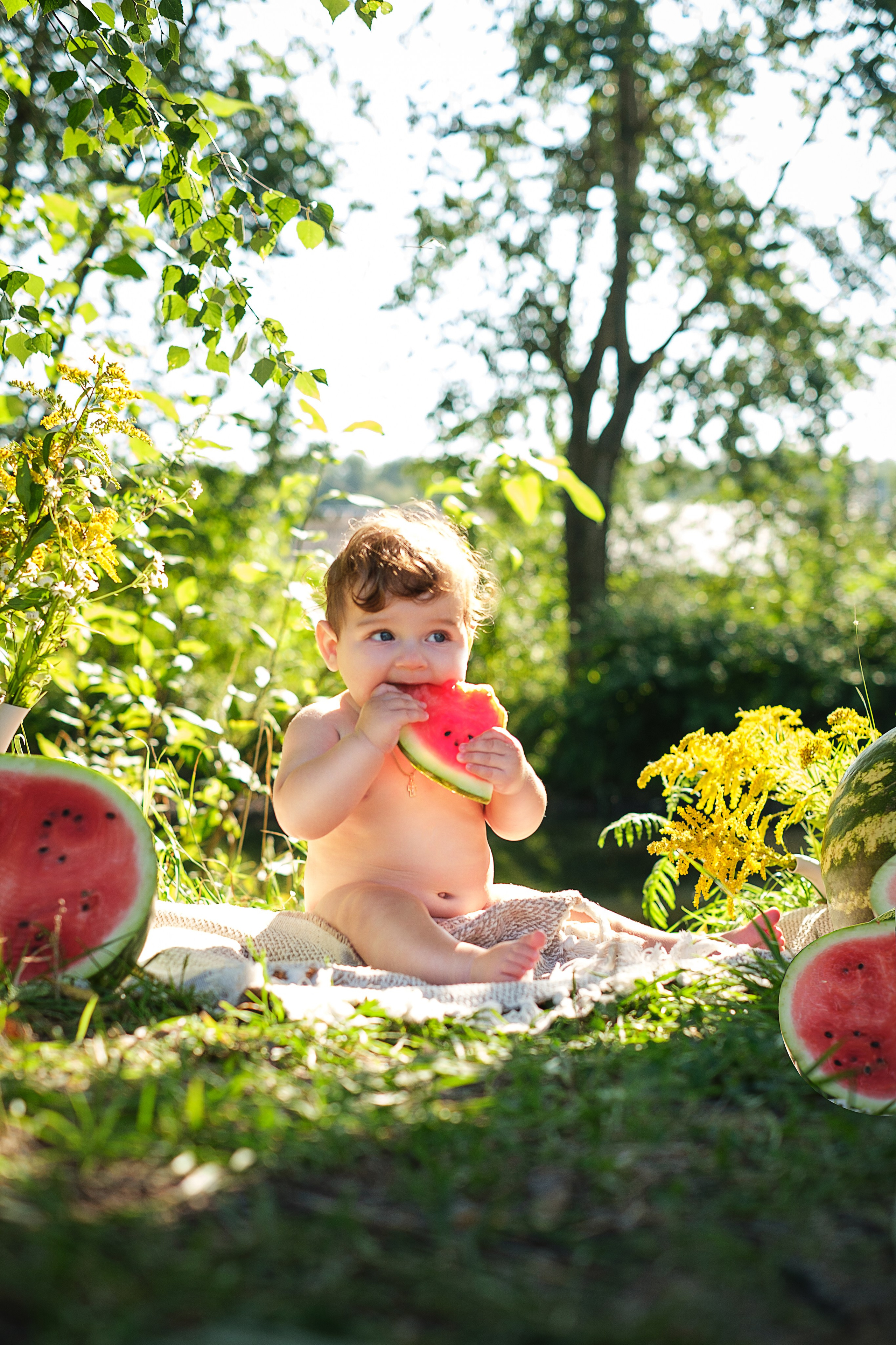 Семейная фотосессия на природе. Фотограф беременности Демочкина Елена