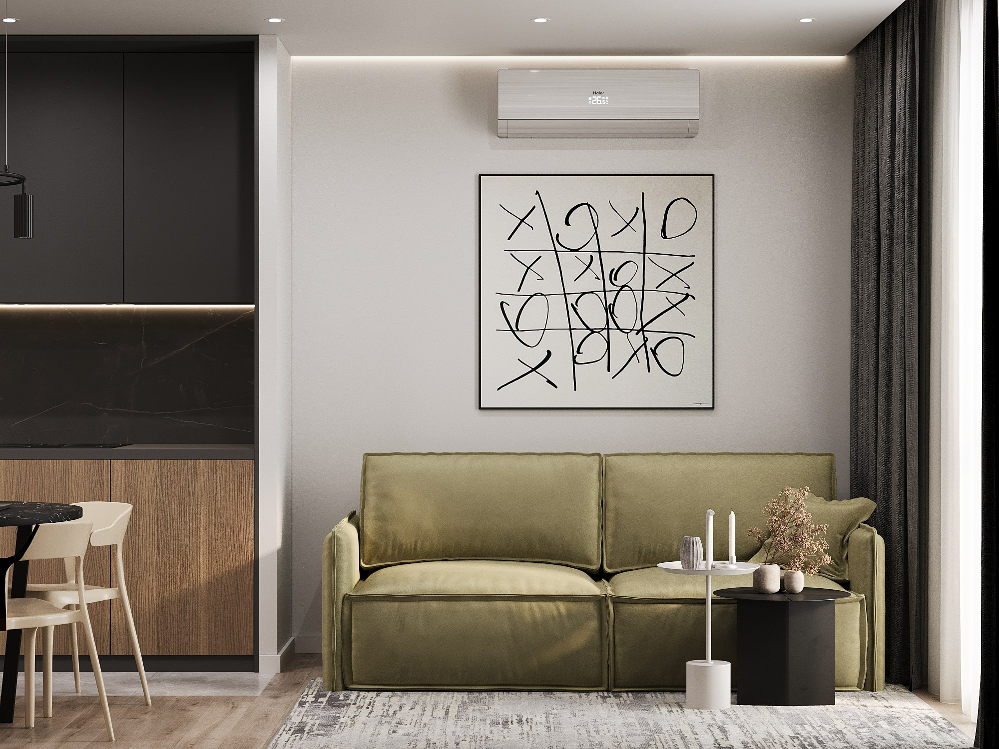 Tic tac toe. Reee.renders | architectural visualization