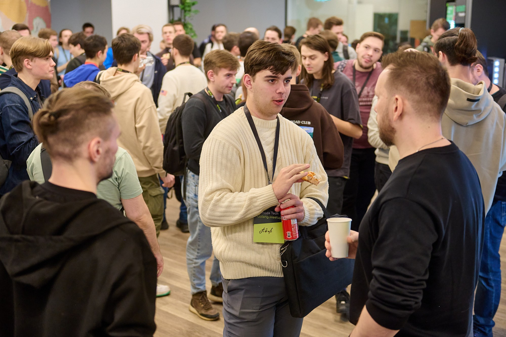 GoLang митап в Lamoda. Репортажный фотограф в Москве Вадим Францев
