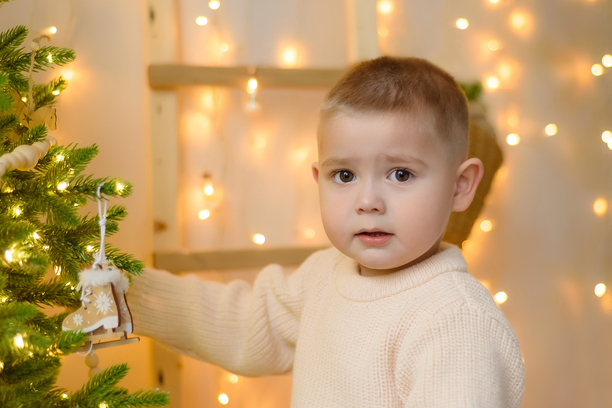 Новогодняя фотосессия «Вигвам» Кирилл. Детский Фотограф |Фотограф на годик в Брянске Ирина Романова