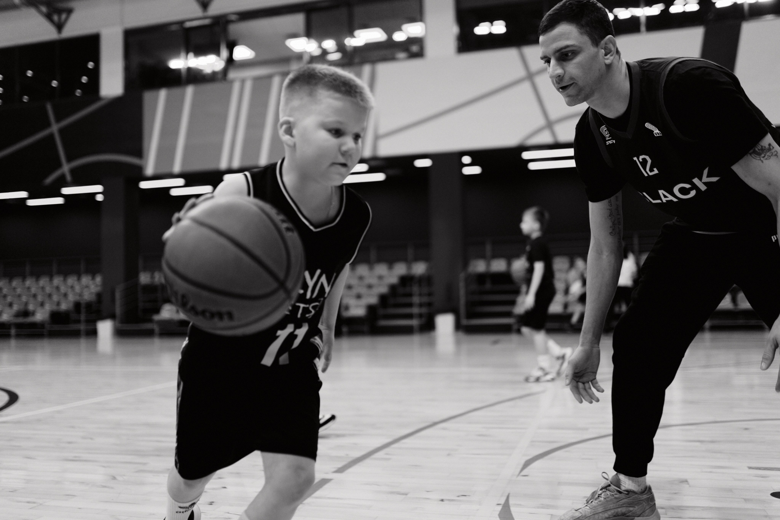 Новогодний баскетбол 2025. Детская лига. Евгений Бреча. Коммерческий и бэкстейдж фотограф в Москве