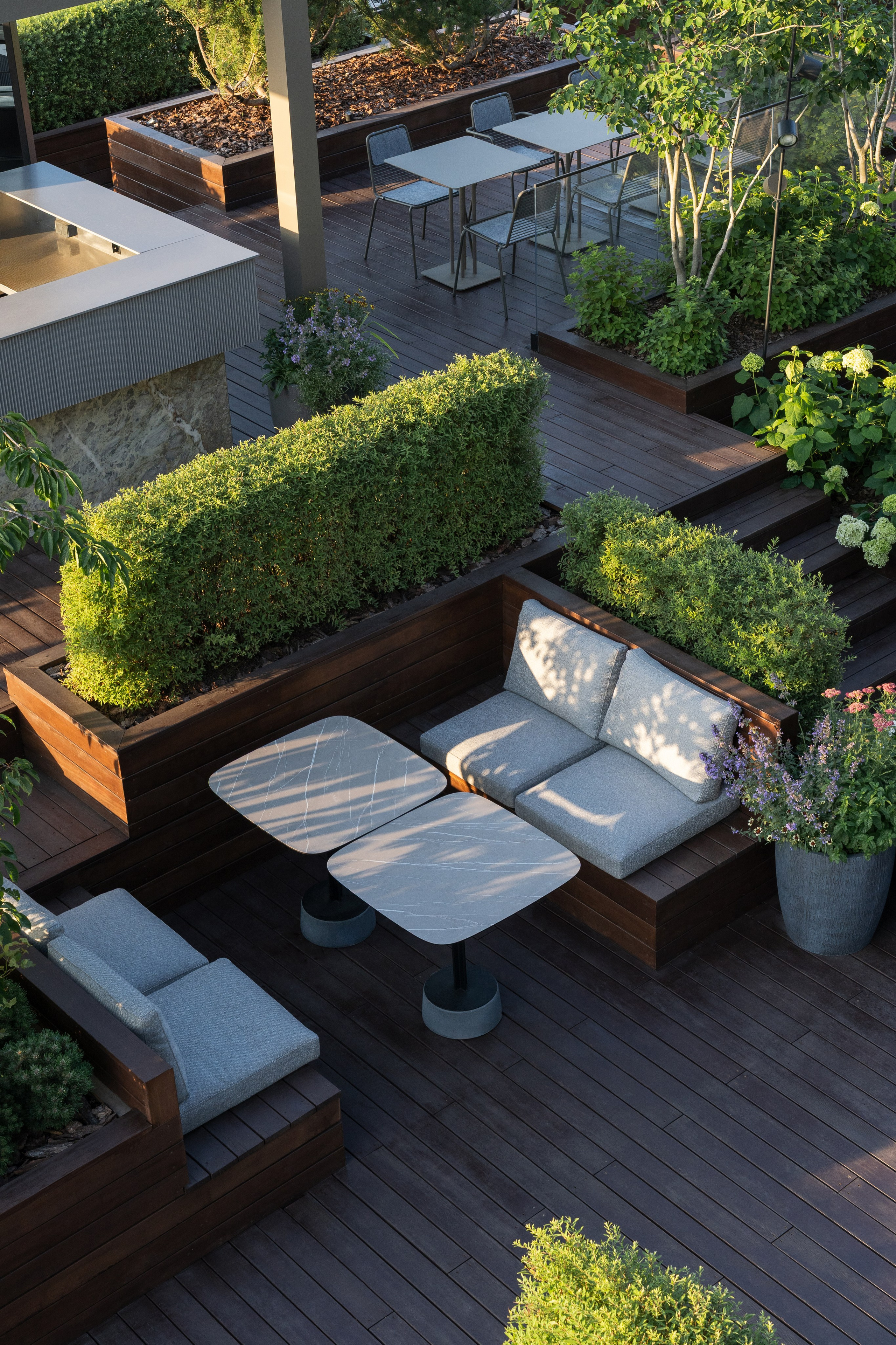 Brusnika office terrace, Moscow. Артамонов Александр | Архитектурный и ландшафтный фотограф